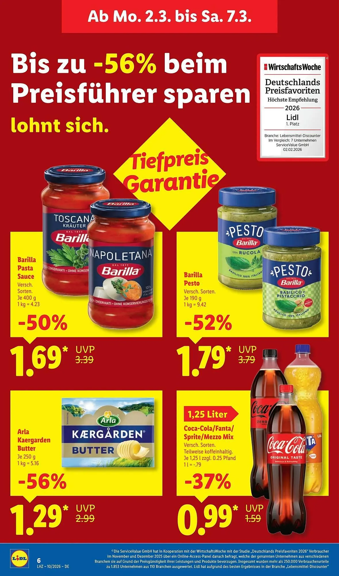 Lidl Prospekt von 2. März bis 8. März 2026 - Prospekt seite 14