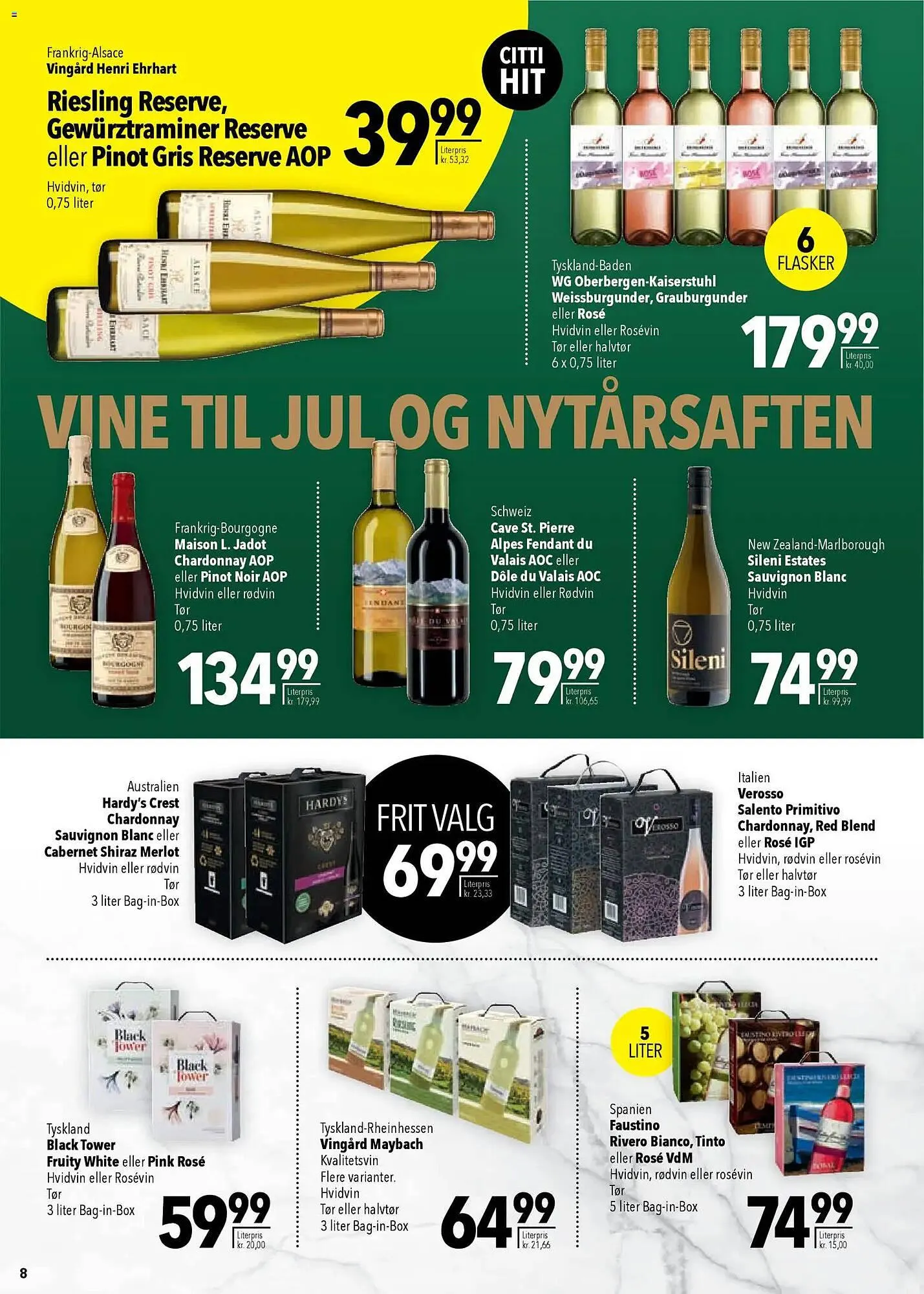 CITTI Markt Prospekt von 17. Dezember bis 6. Januar 2026 - Prospekt seite 8