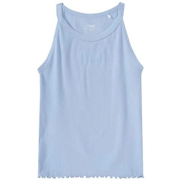 Mädchen Top mit Rippstruktur