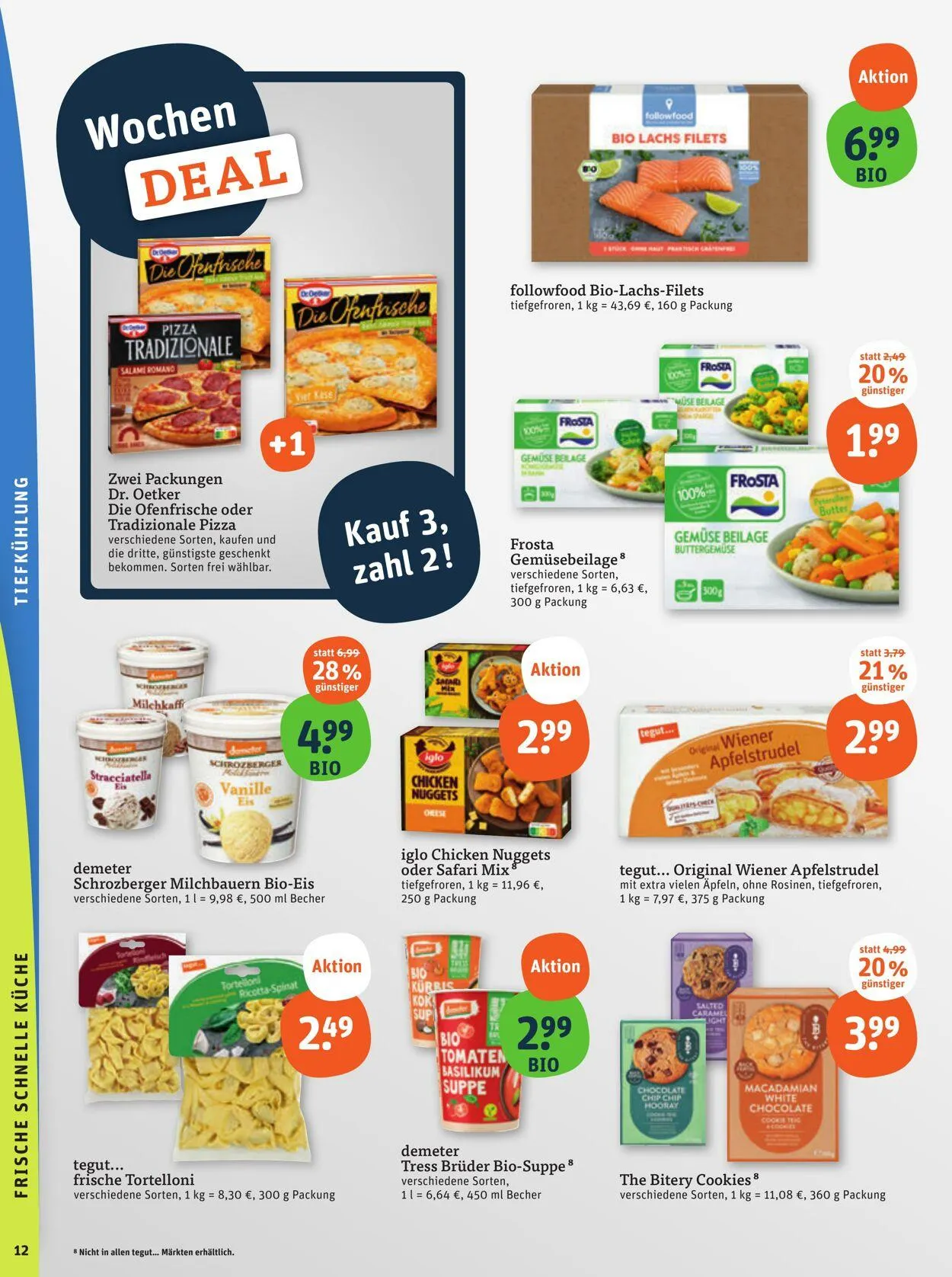 Tegut Aktueller Prospekt von 20. Oktober bis 26. Oktober 2025 - Prospekt seite 14