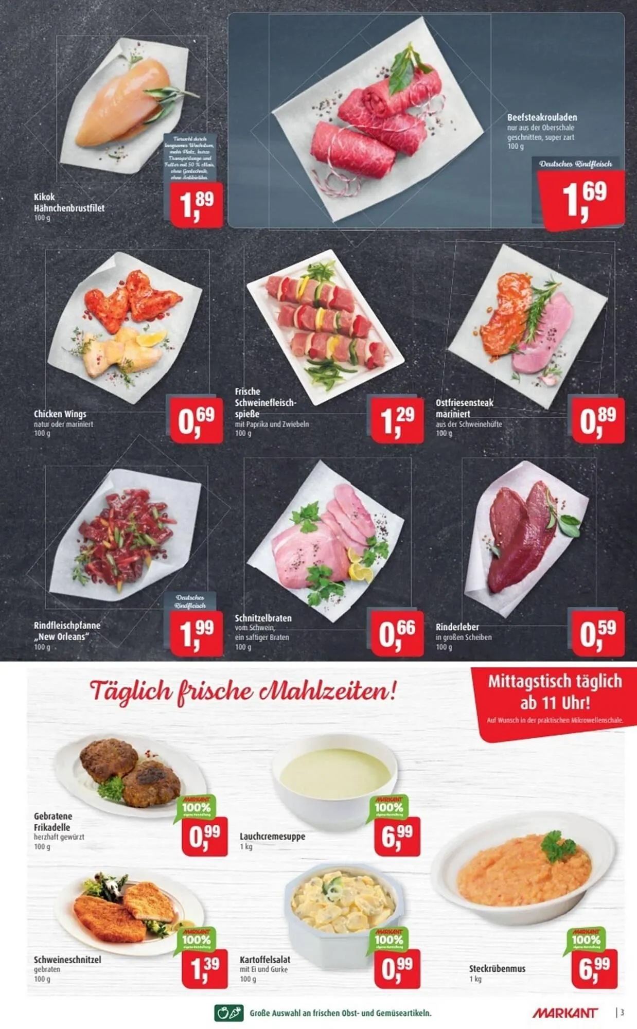 Markant Prospekt von 26. Oktober bis 9. November 2025 - Prospekt seite 3