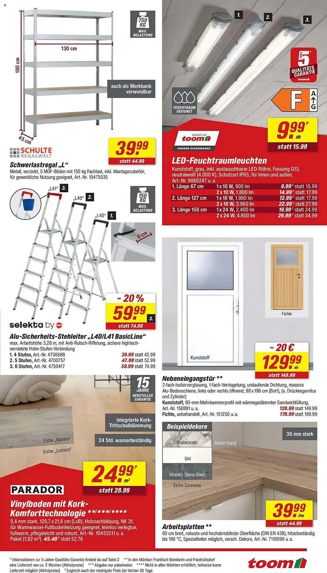 Toom Baumarkt Prospekt von 28. Februar bis 6. März 2026 - Prospekt seite 9
