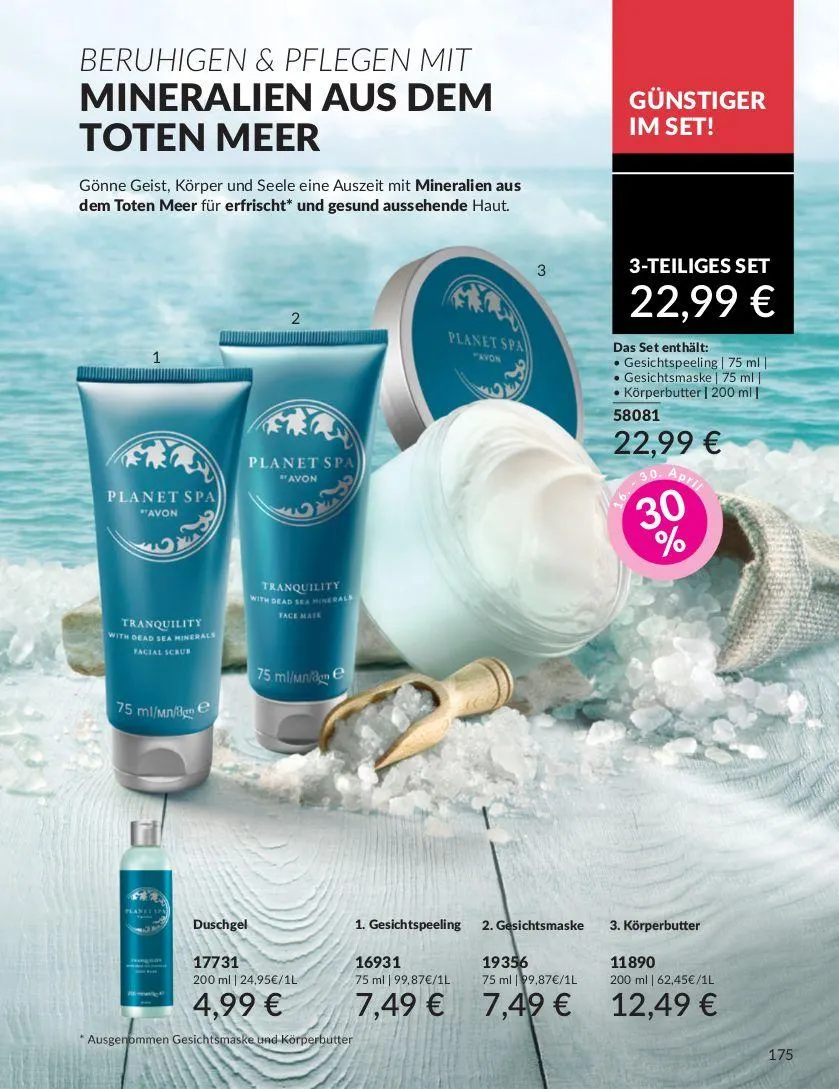 Avon Aktueller Prospekt von 9. April bis 23. April 2025 - Prospekt seite 175