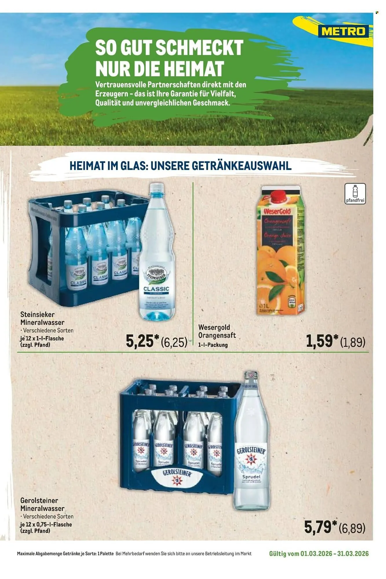 METRO Prospekt von 1. März bis 31. März 2026 - Prospekt seite 23