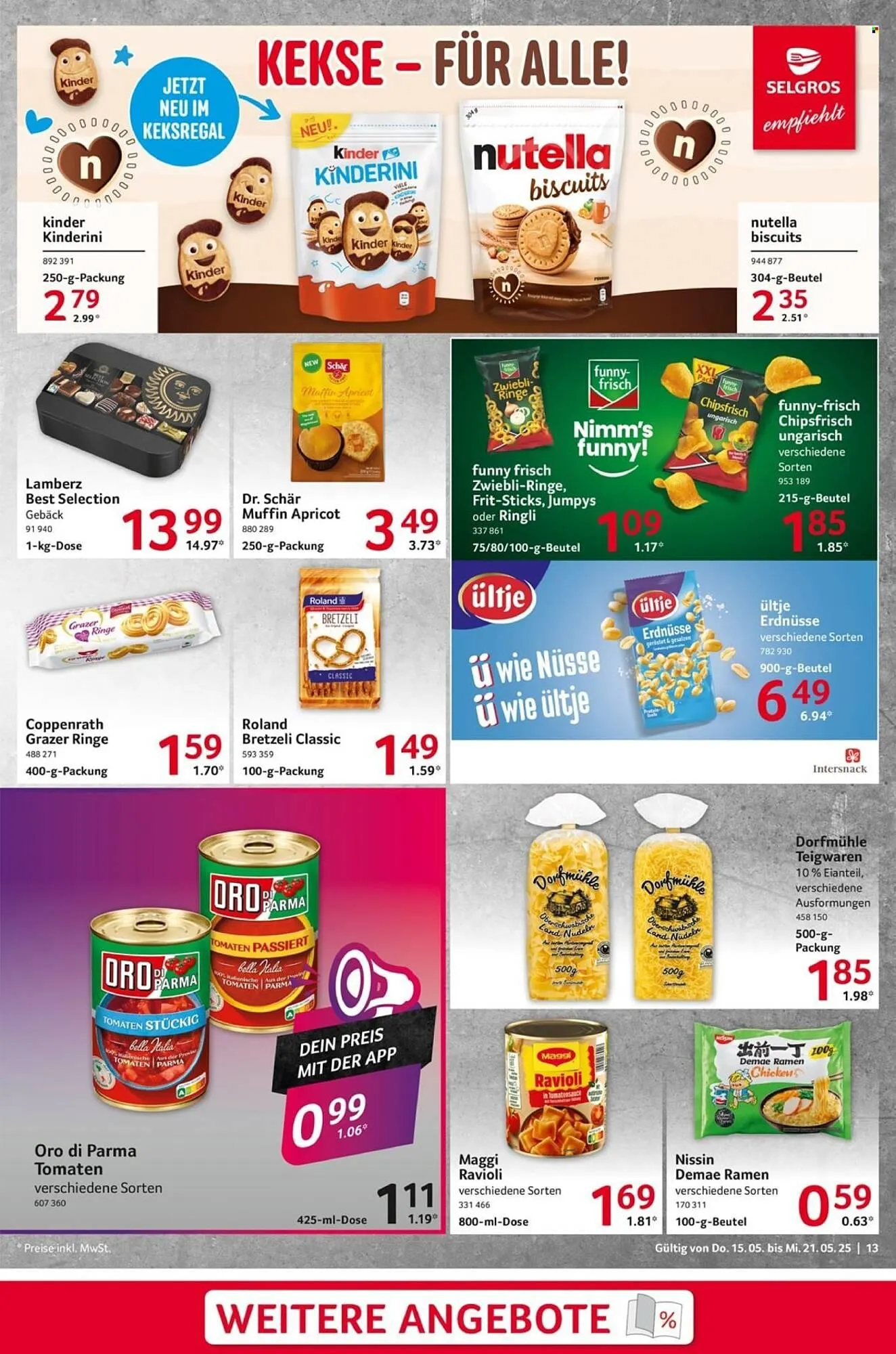 Selgros Prospekt von 15. Mai bis 21. Mai 2025 - Prospekt seite 13
