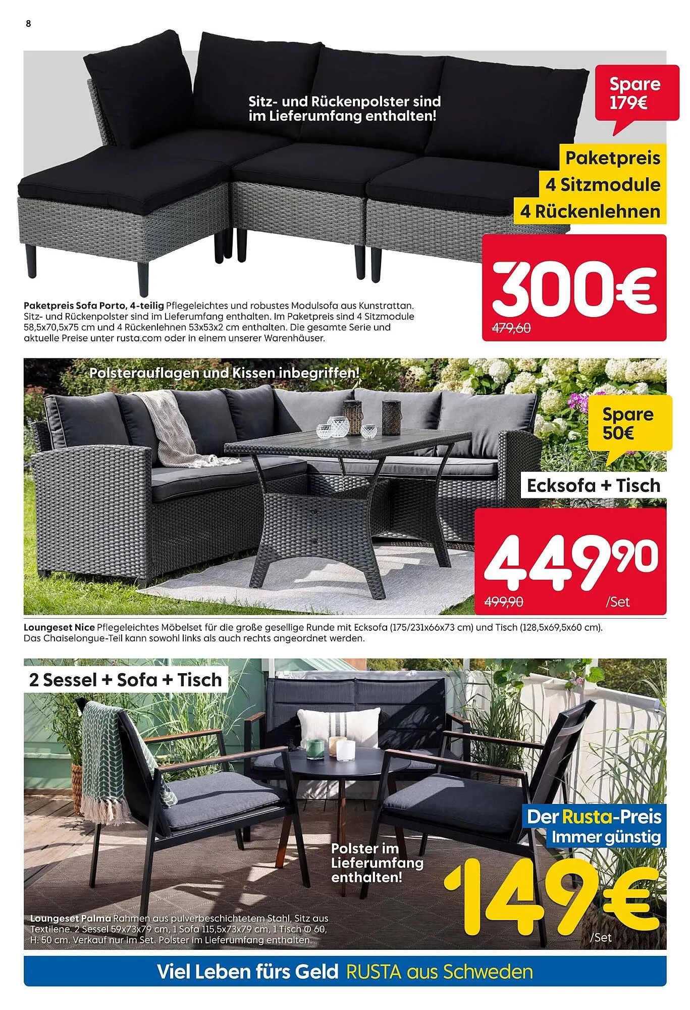 Rusta Prospekt von 17. Mai bis 23. Mai 2025 - Prospekt seite 8