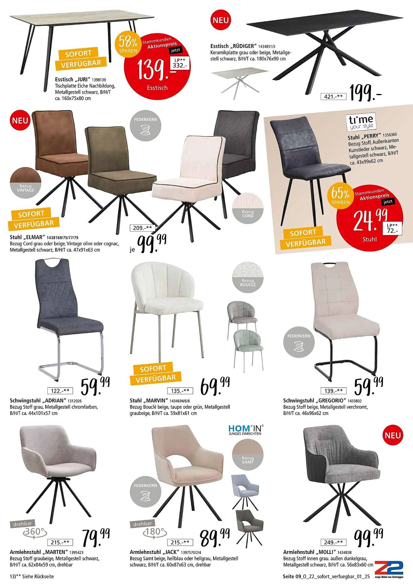 Zurbrüggen Prospekt von 5. Dezember bis 31. Dezember 2025 - Prospekt seite 9