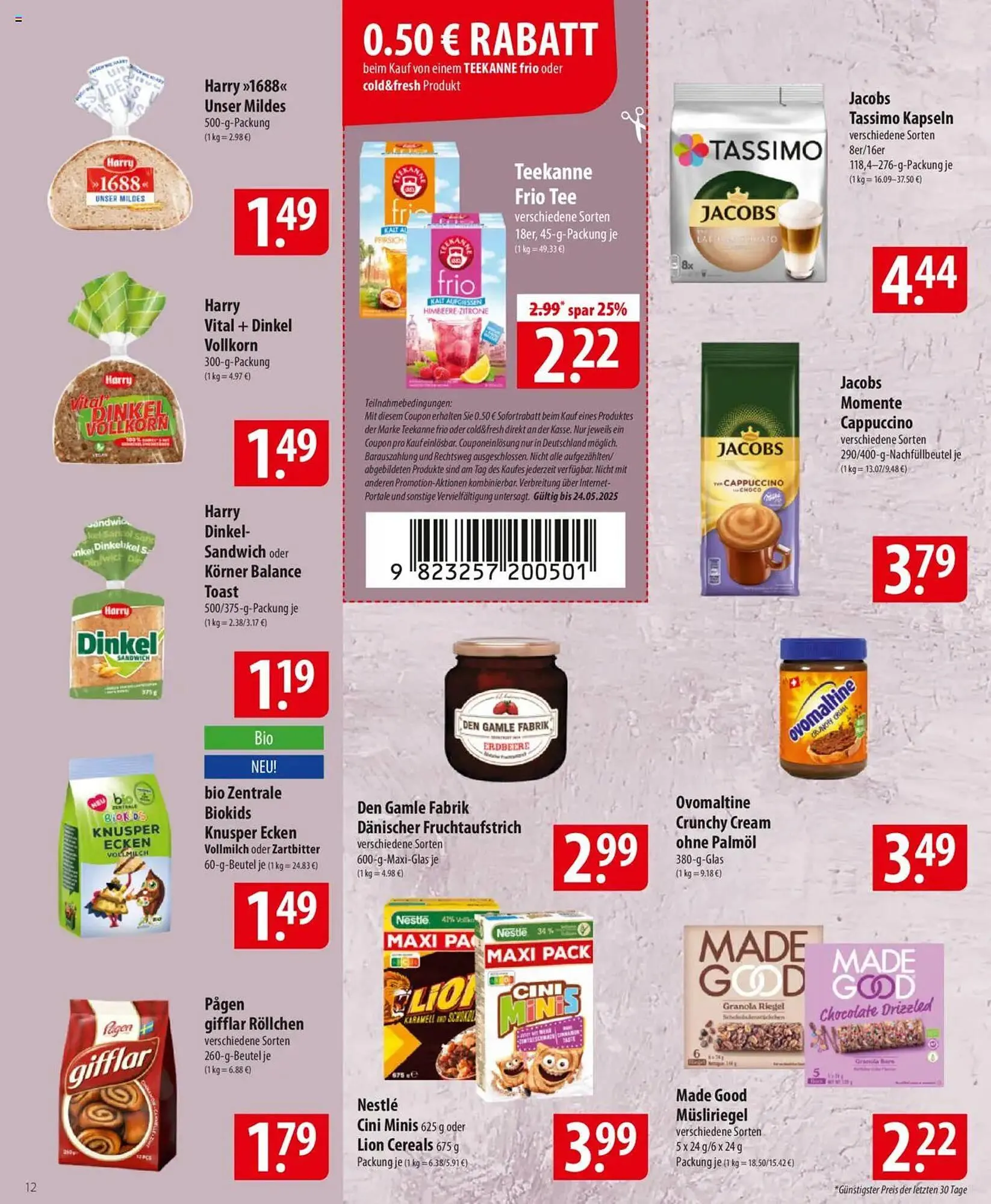 Famila Nord Ost Prospekt von 19. Mai bis 24. Mai 2025 - Prospekt seite 12