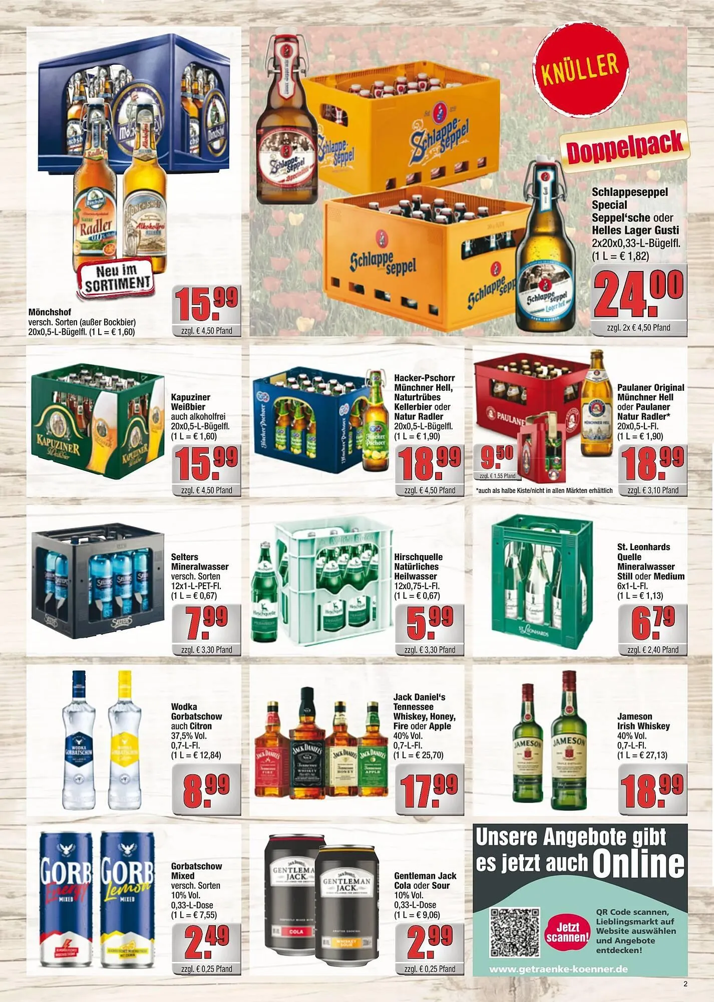 alldrink Prospekt von 31. März bis 13. April 2025 - Prospekt seite 2