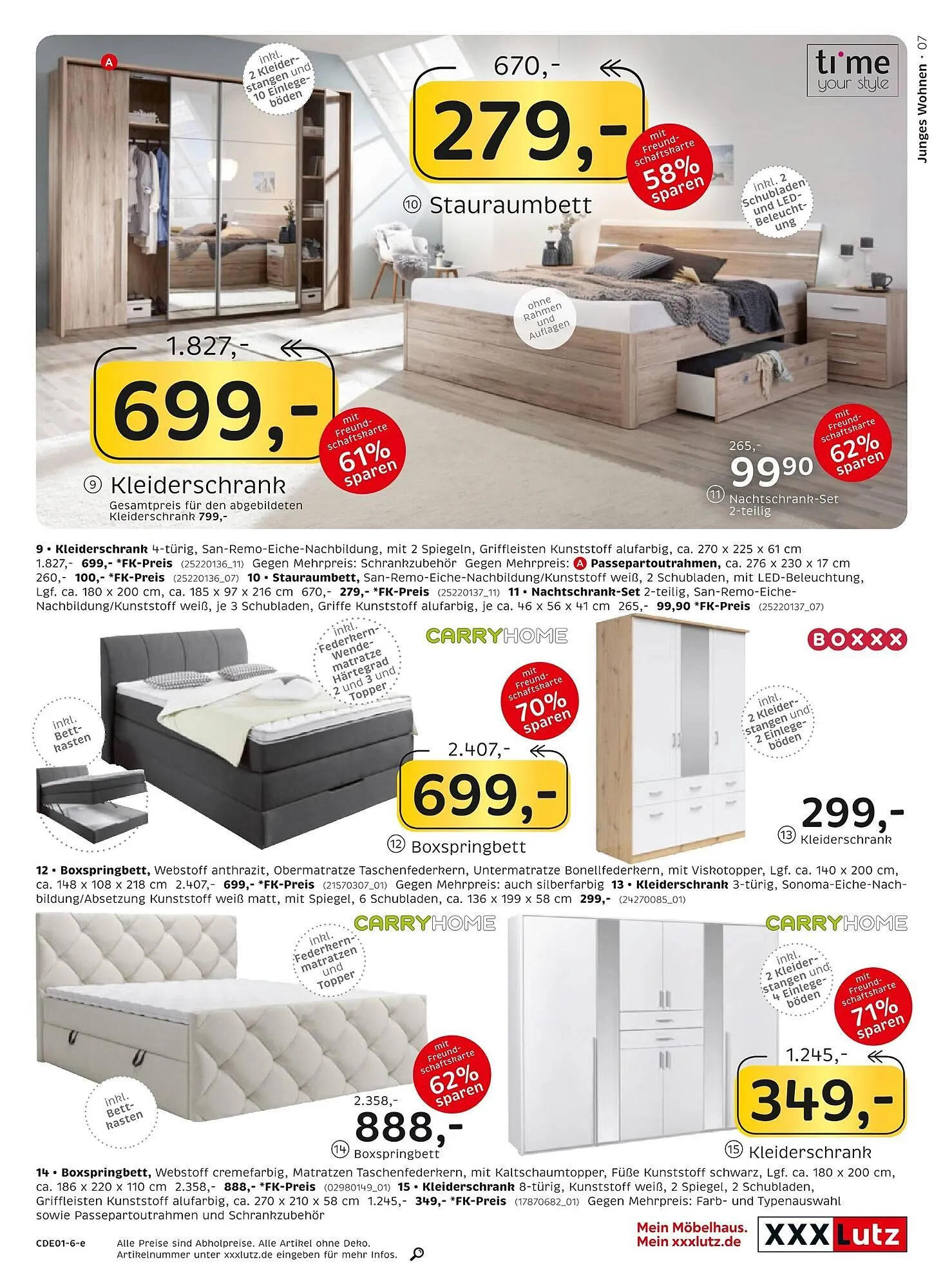 XXXLutz Prospekt von 2. März bis 15. März 2026 - Prospekt seite 7