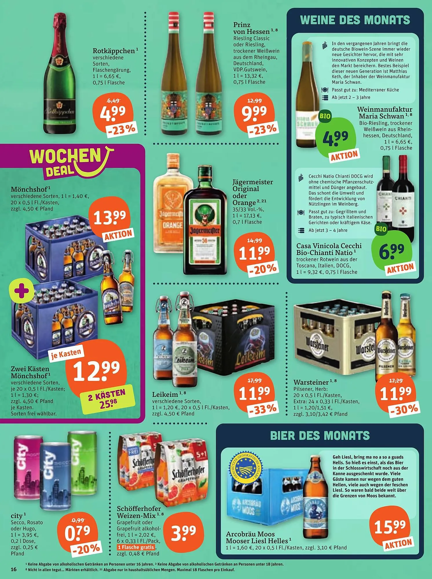 Tegut Prospekt von 6. April bis 11. April 2026 - Prospekt seite 18