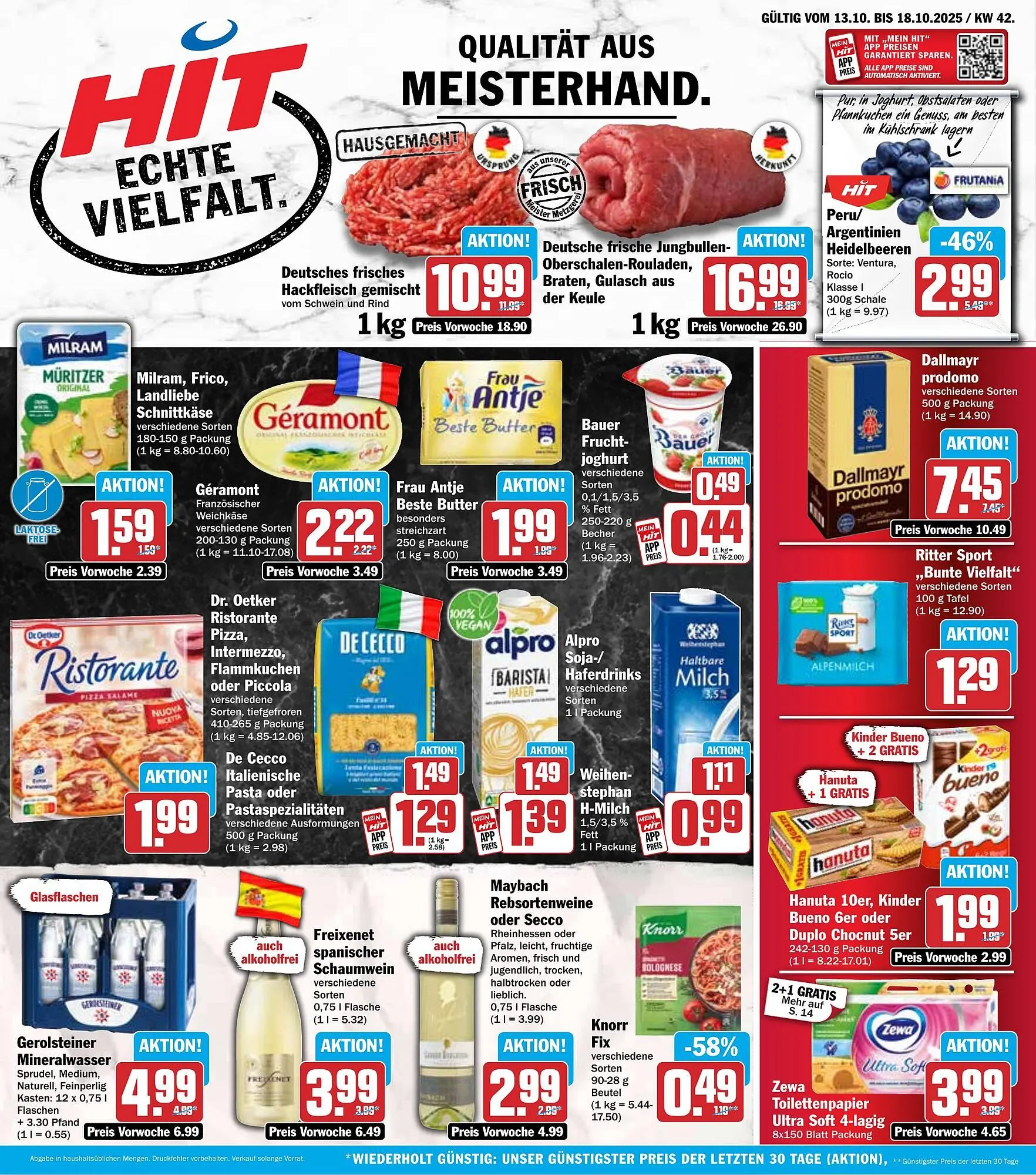 HIT Prospekt von 13. Oktober bis 18. Oktober 2025 - Prospekt seite 1