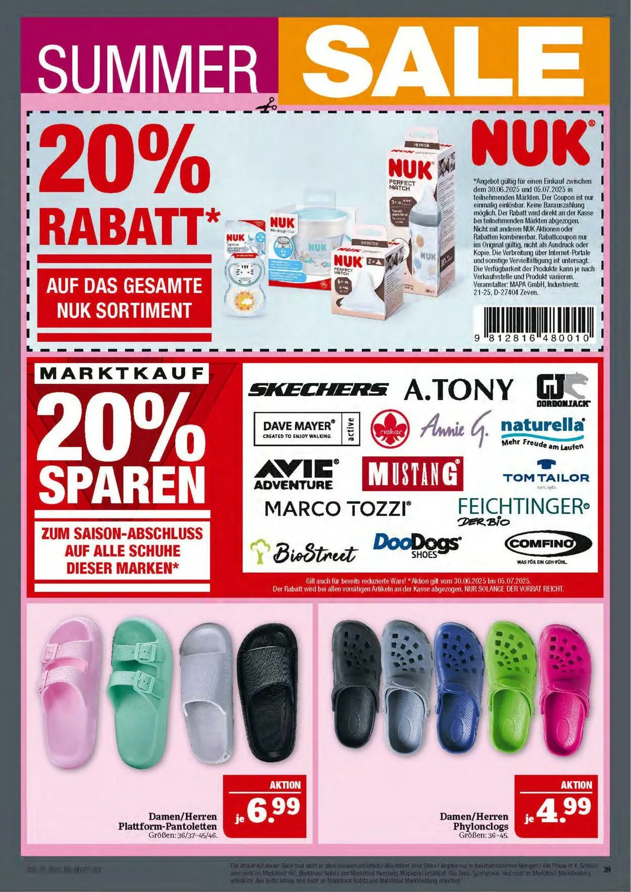 Marktkauf - Nürnberg-Thon Aktueller Prospekt von 30. Juni bis 5. Juli 2025 - Prospekt seite 39