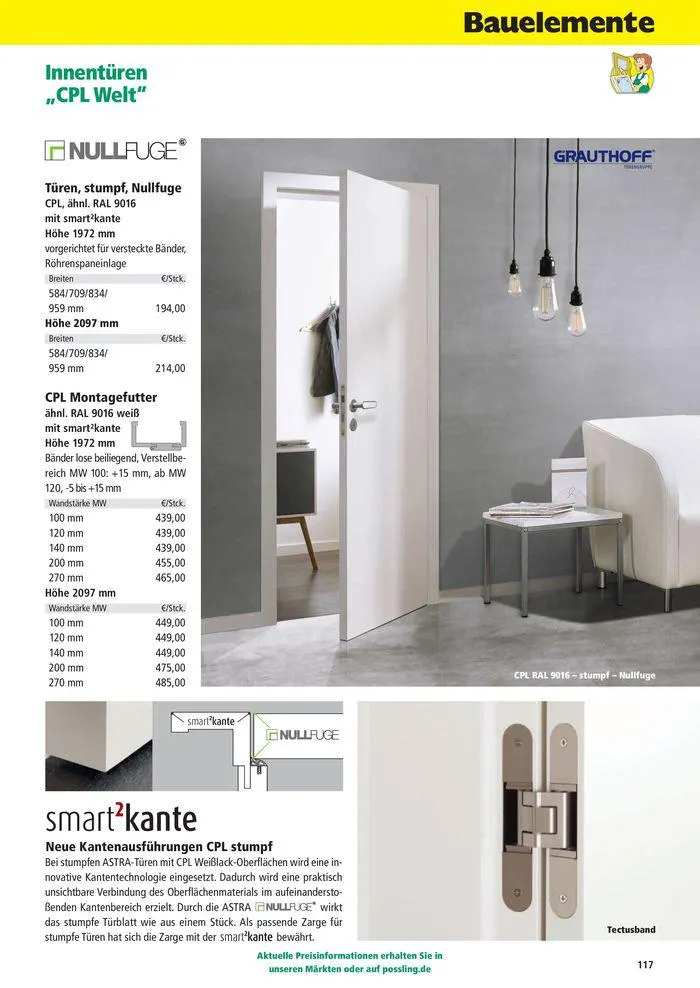 Holz-& Baukatalog 2024/25 von 27. März bis 31. Januar 2025 - Prospekt seite 117