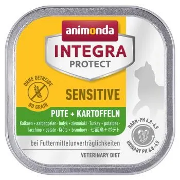 animonda Integra Protect Sensitive 16x100g Pute und Kartoffel