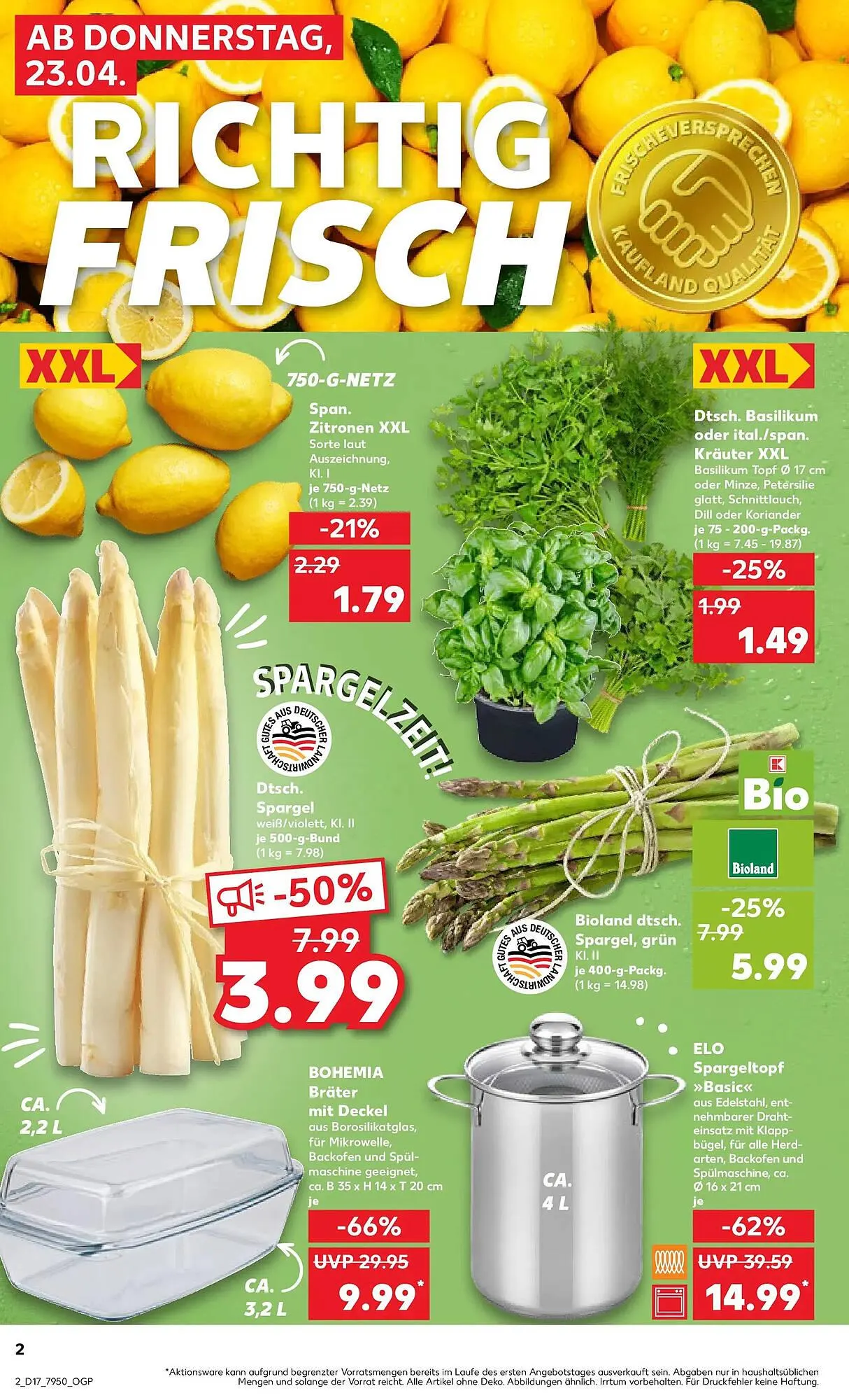 Kaufland Prospekt von 19. April bis 22. April 2026 - Prospekt seite 14