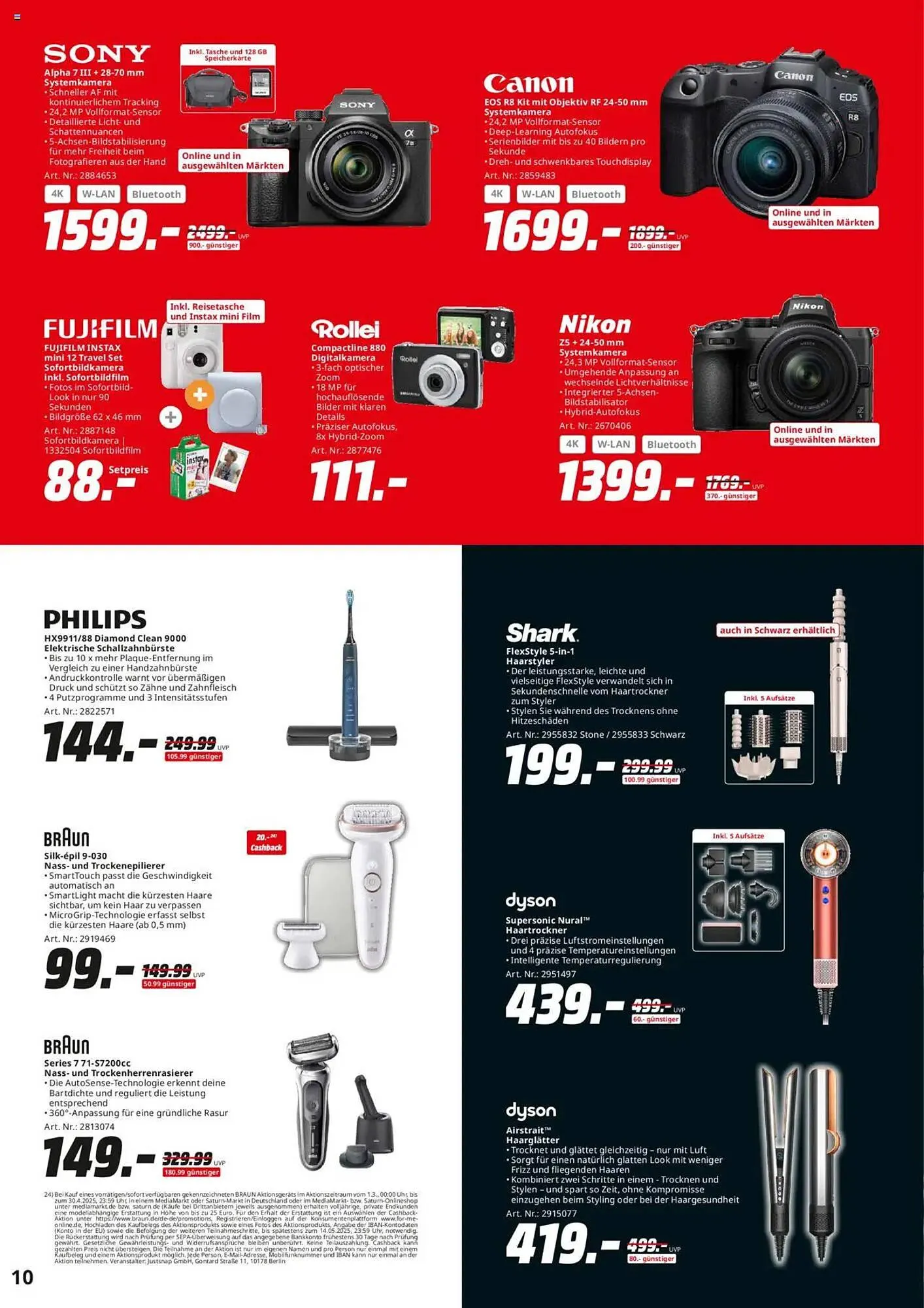 Saturn Prospekt von 24. April bis 3. Mai 2025 - Prospekt seite 10