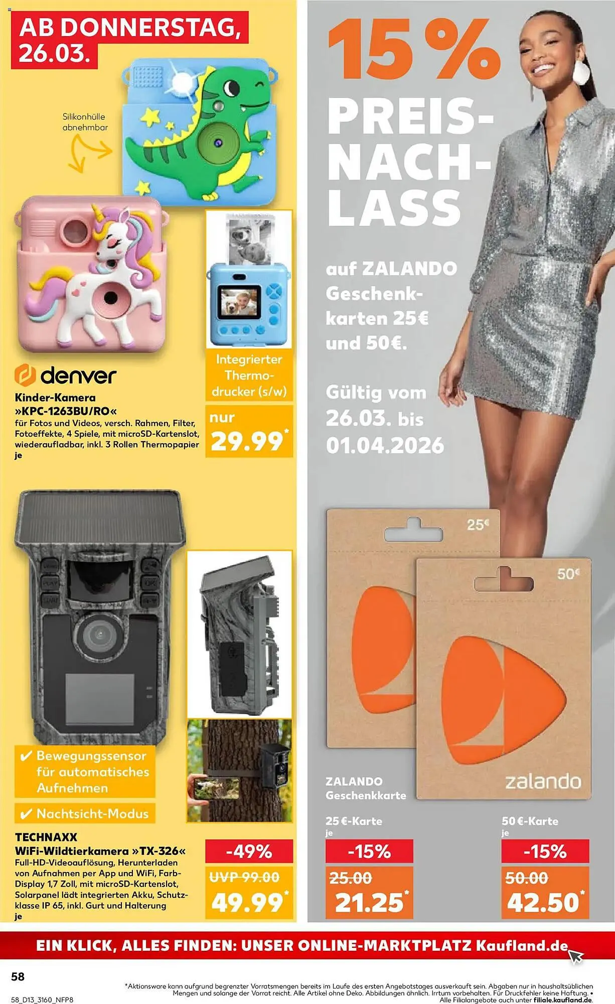 Kaufland Prospekt von 26. März bis 1. April 2026 - Prospekt seite 58