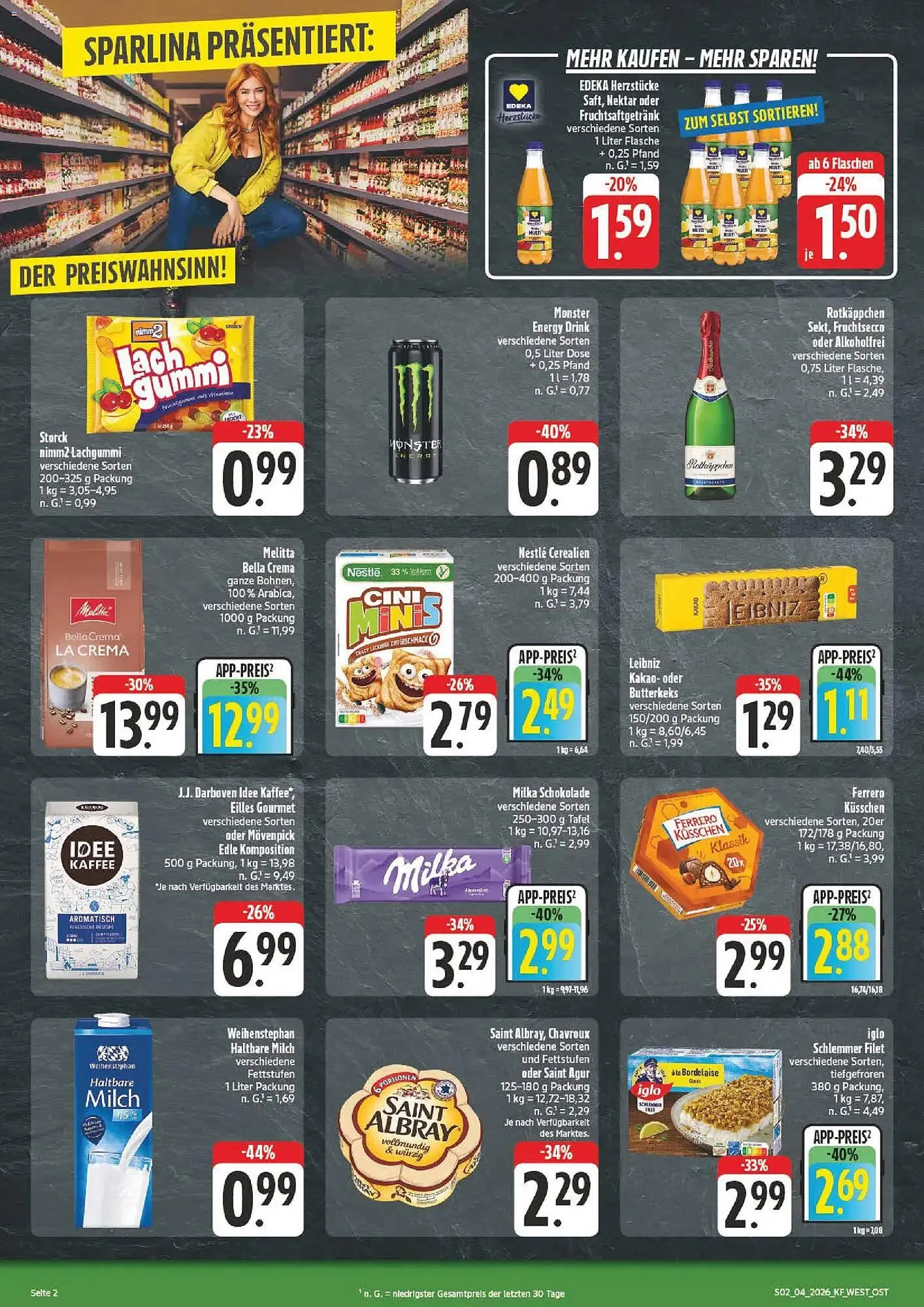 Nah & gut Prospekt von 19. Januar bis 24. Januar 2026 - Prospekt seite 2