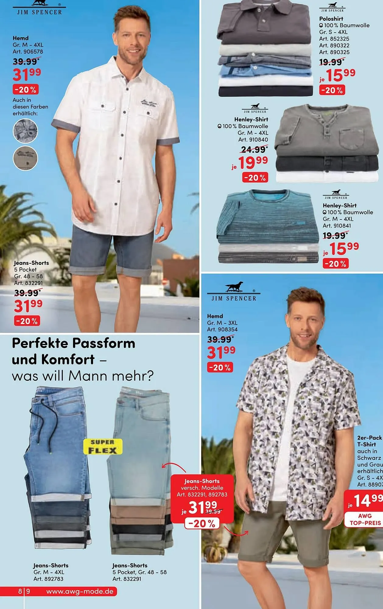 AWG Mode Prospekt von 28. Juni bis 13. Juli 2025 - Prospekt seite 8