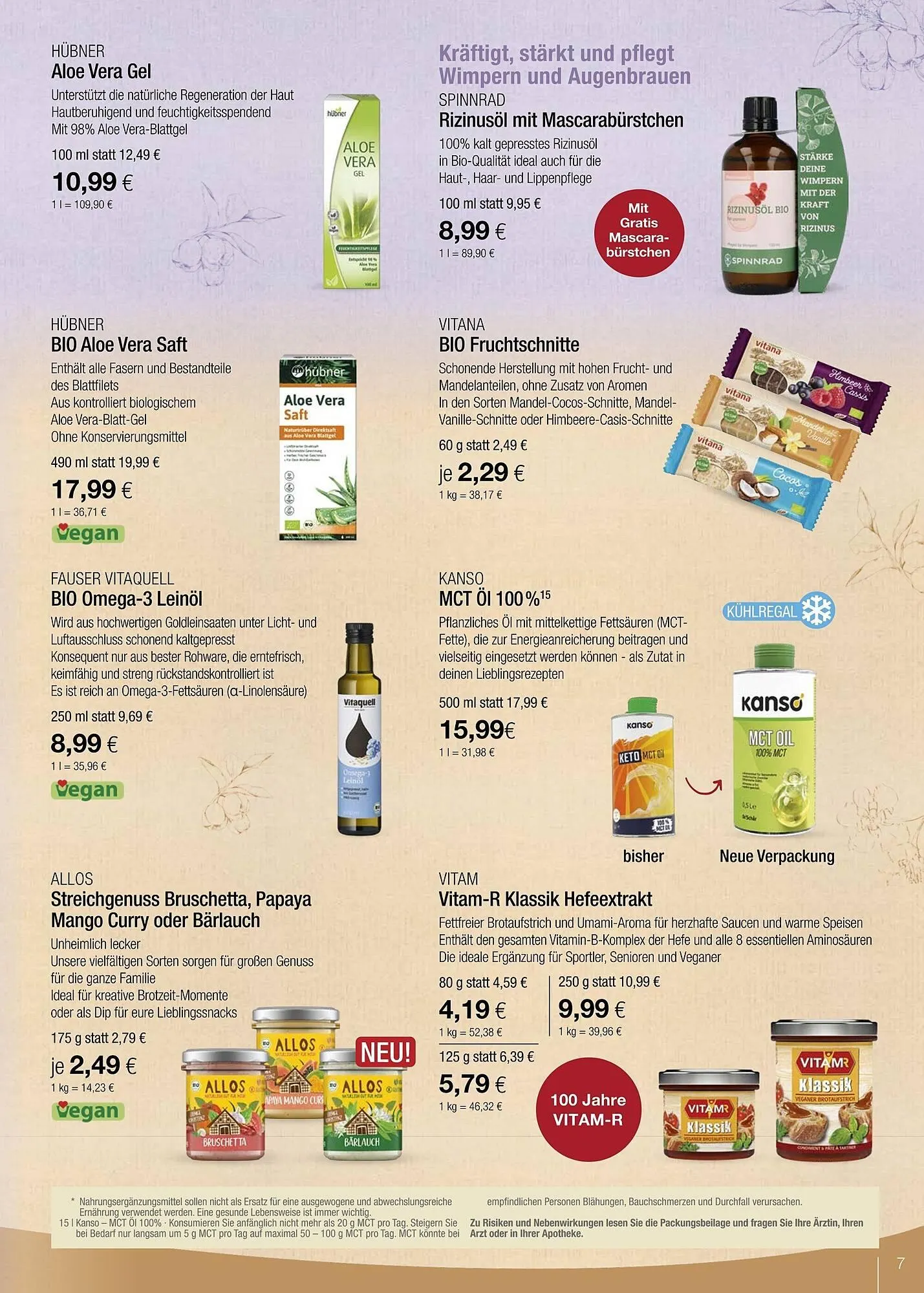 Vitalia Prospekt von 1. März bis 31. März 2025 - Prospekt seite 7