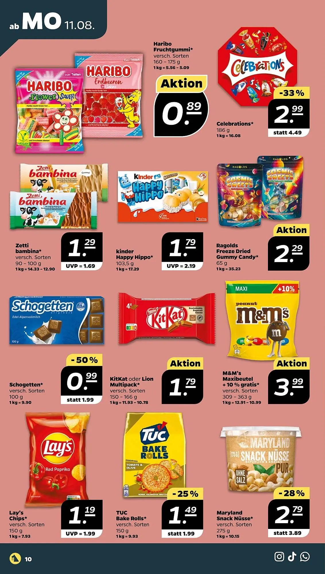 NETTO Prospekt von 11. August bis 16. August 2025 - Prospekt seite 10