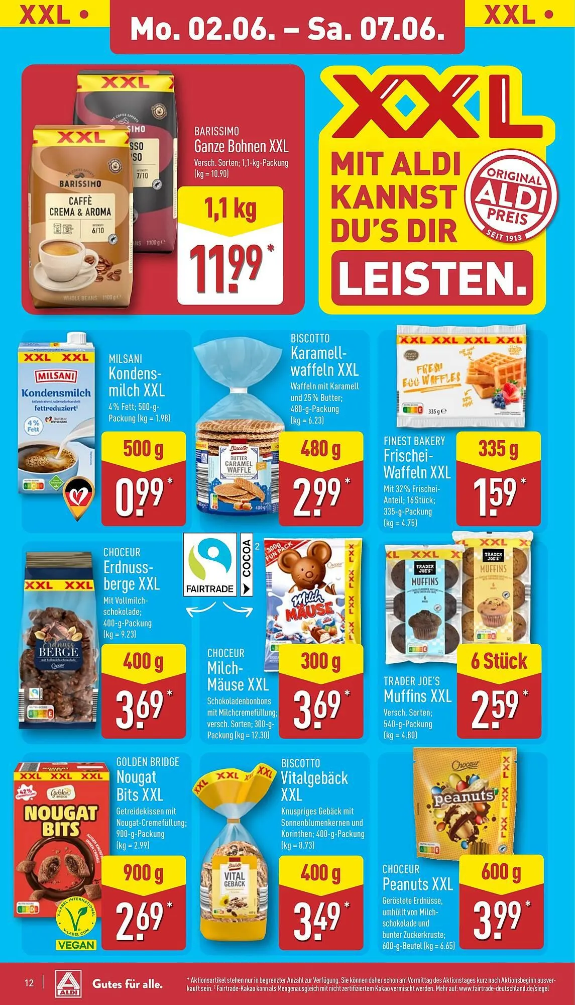 Aldi Nord Prospekt von 2. Juni bis 7. Juni 2025 - Prospekt seite 12