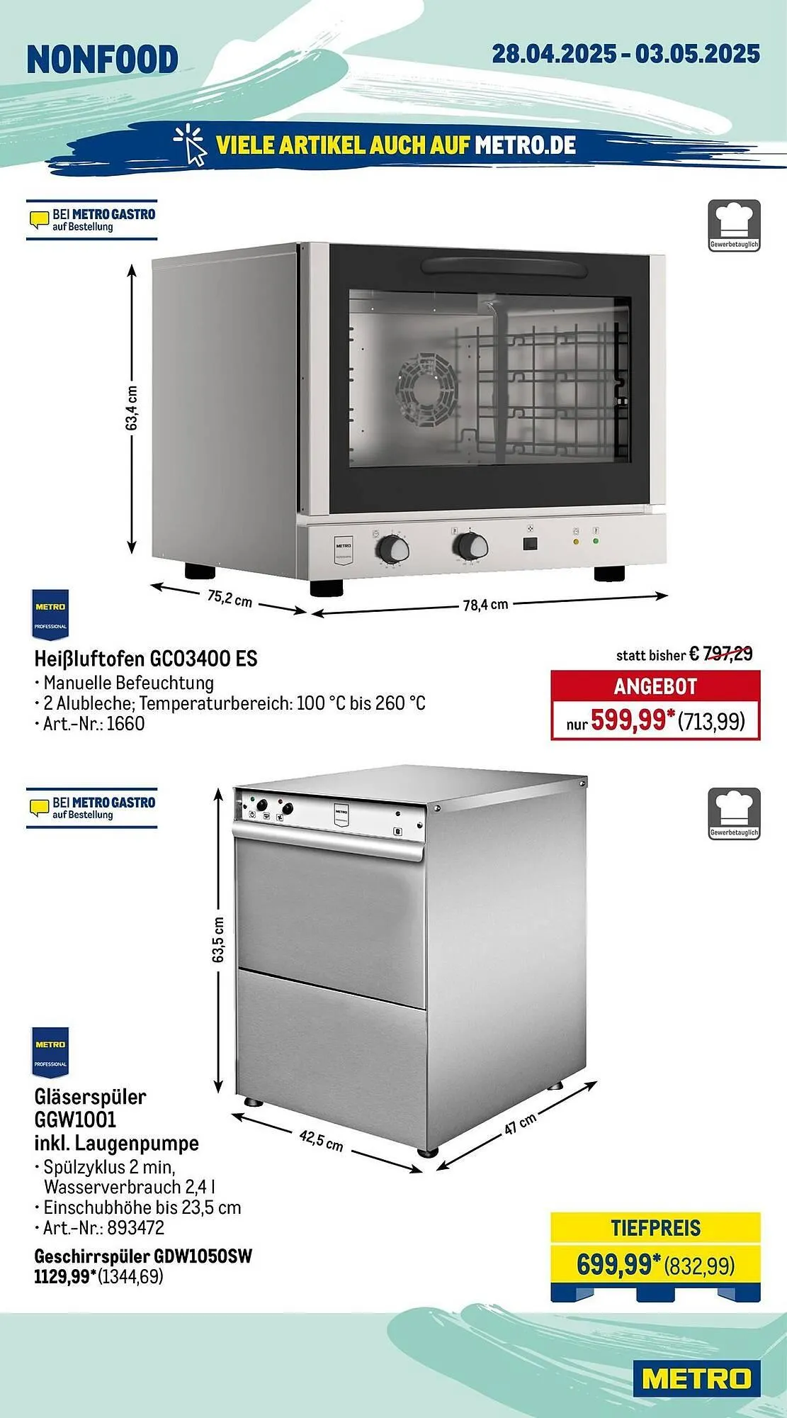 METRO Prospekt von 28. April bis 3. Mai 2025 - Prospekt seite 10