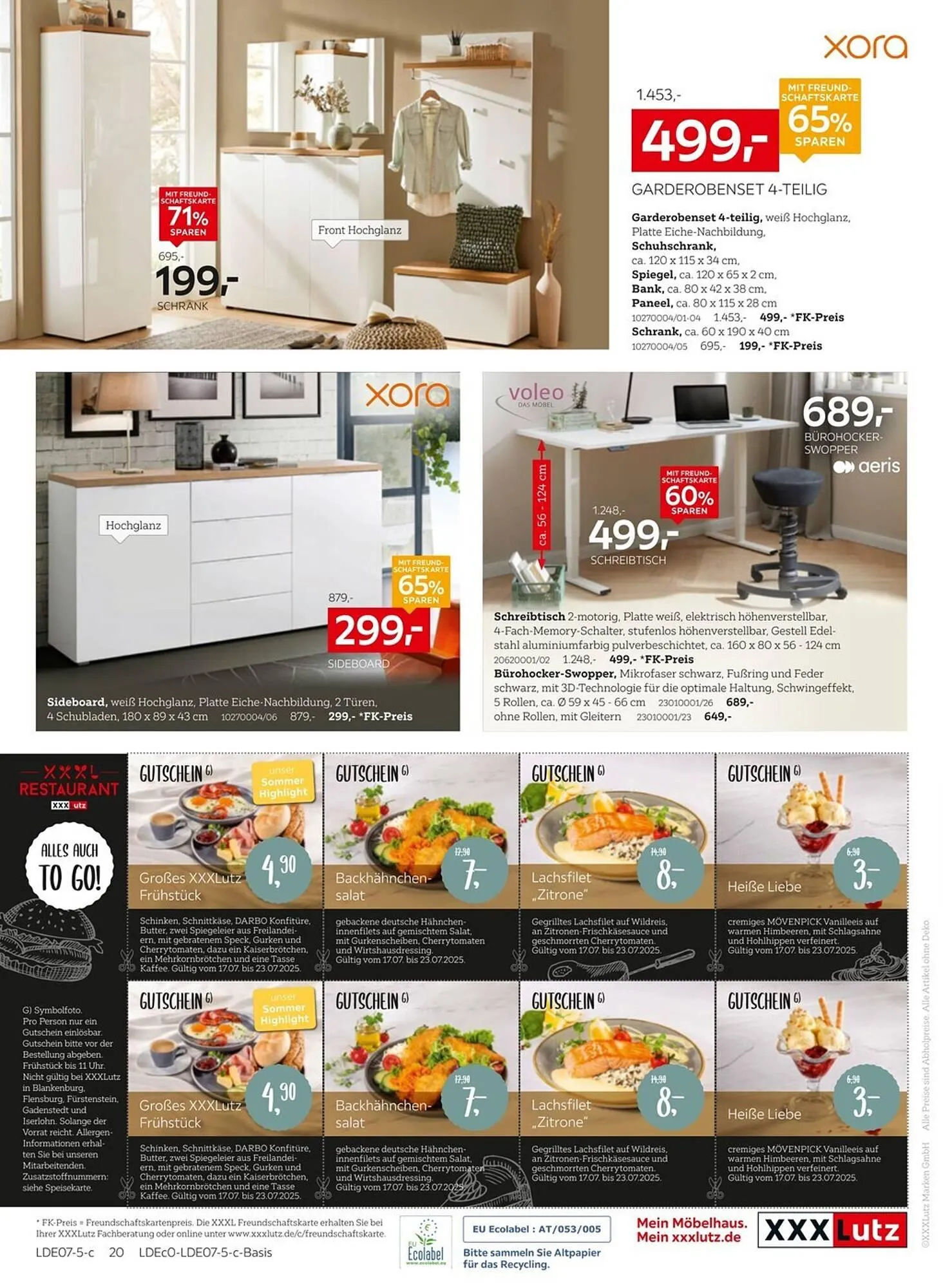 XXXLutz Prospekt von 14. Juli bis 20. Juli 2025 - Prospekt seite 32