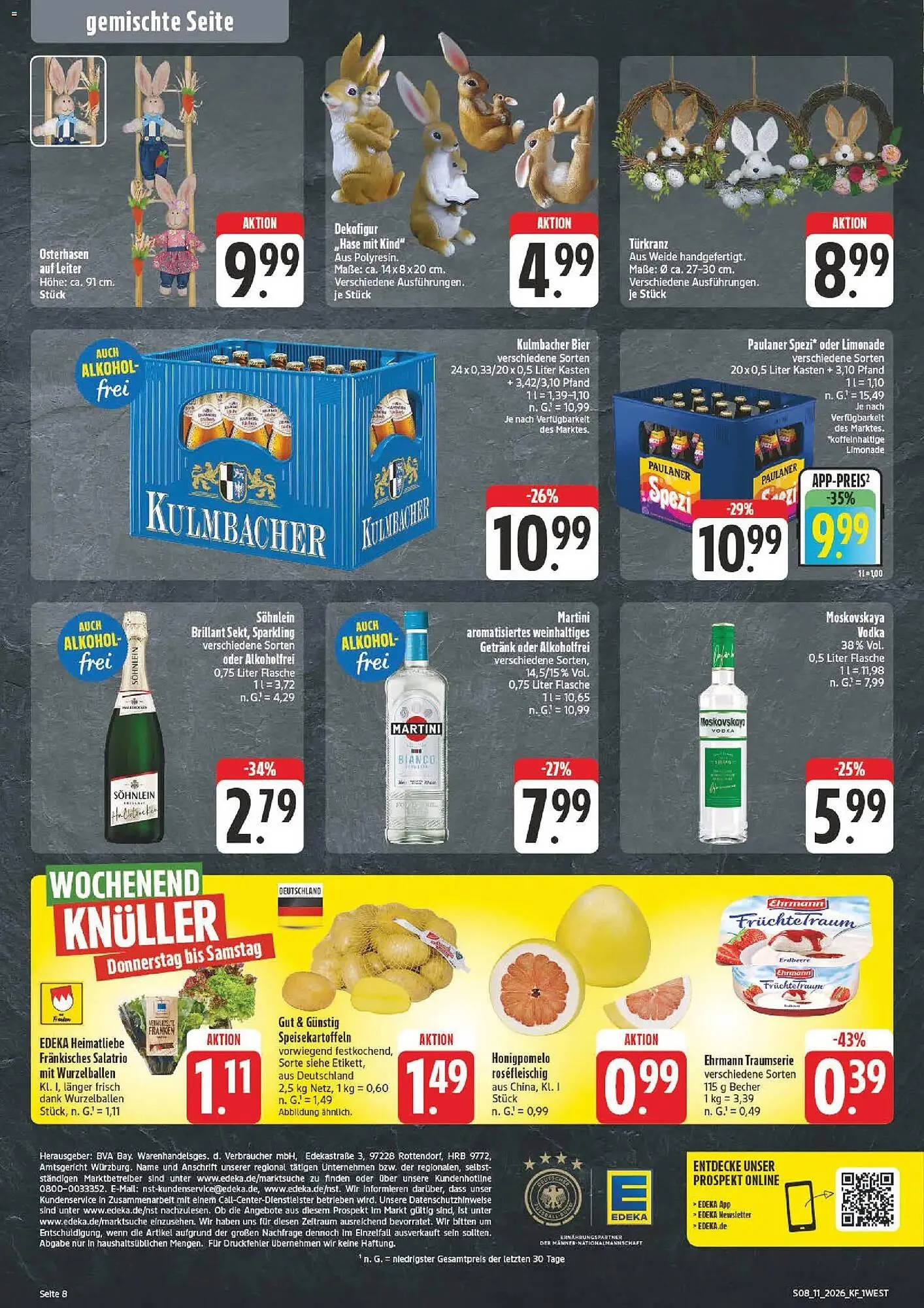 Nah & gut Prospekt von 9. März bis 14. März 2026 - Prospekt seite 8