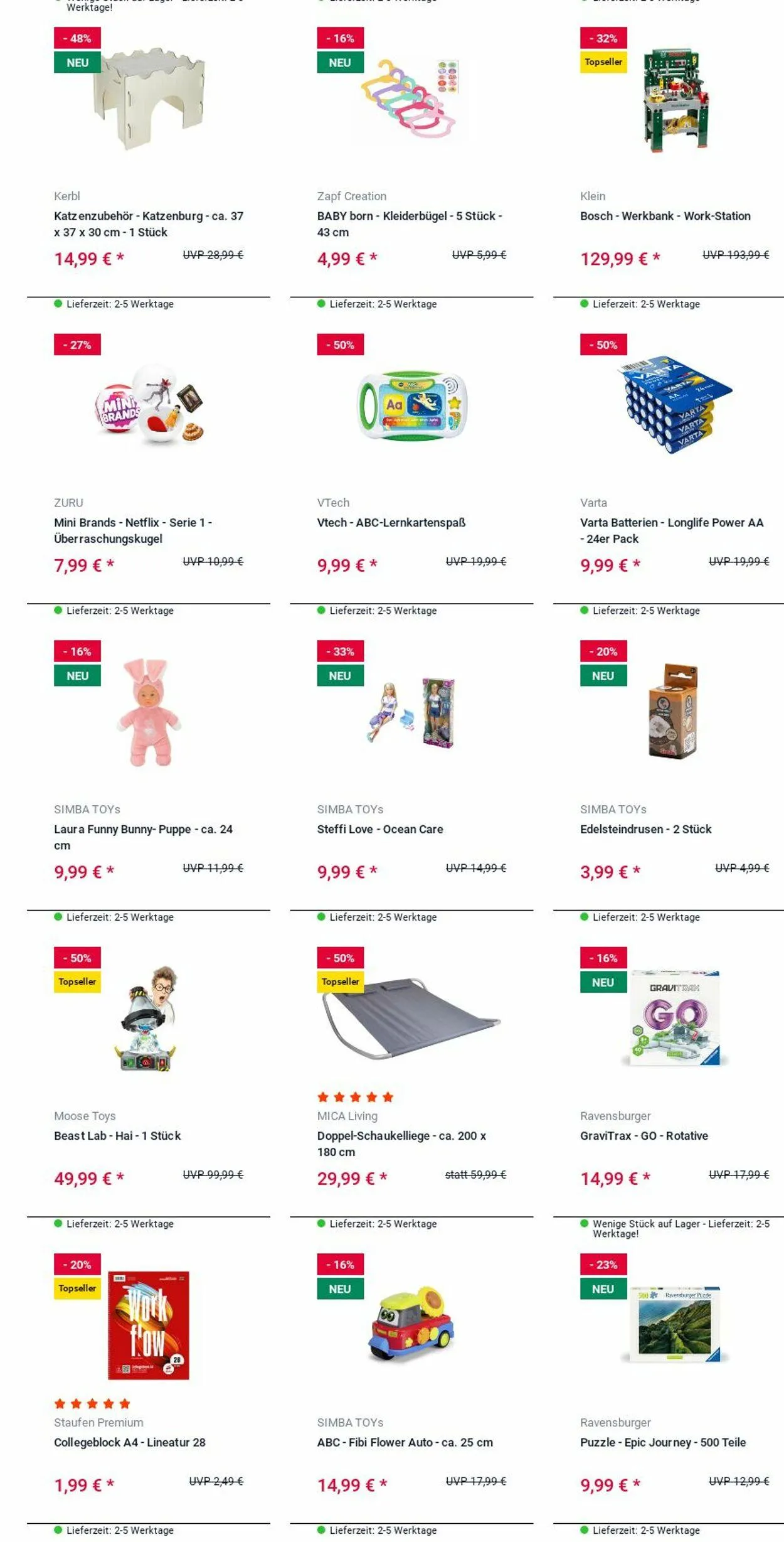 ROFU Kinderland Aktueller Prospekt von 7. April bis 16. April 2025 - Prospekt seite 18