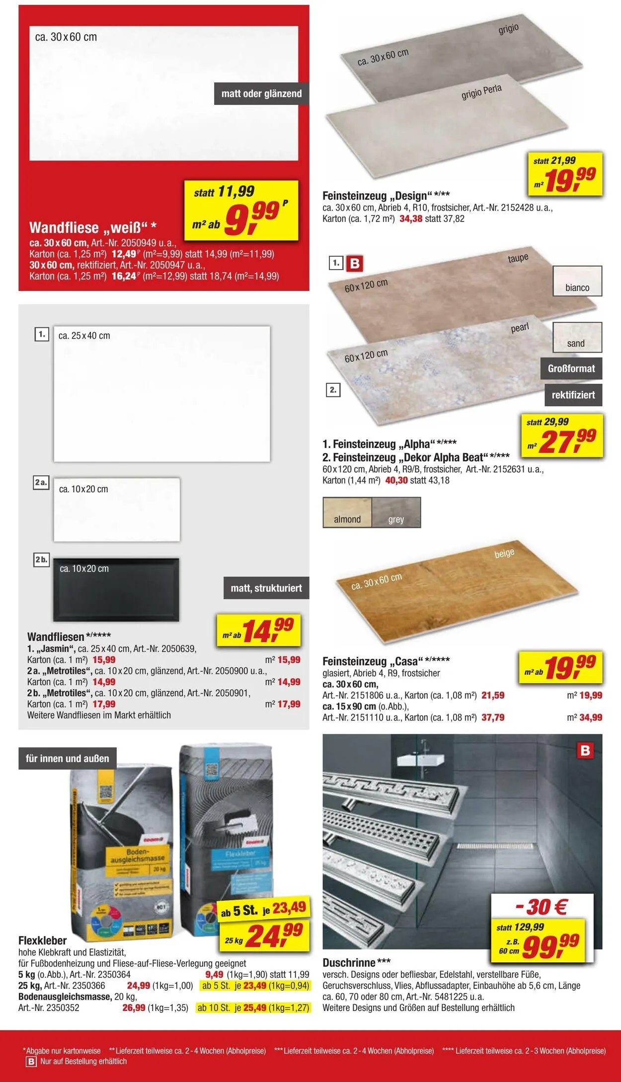 toom Baumarkt Aktueller Prospekt von 3. März bis 17. März 2025 - Prospekt seite 14