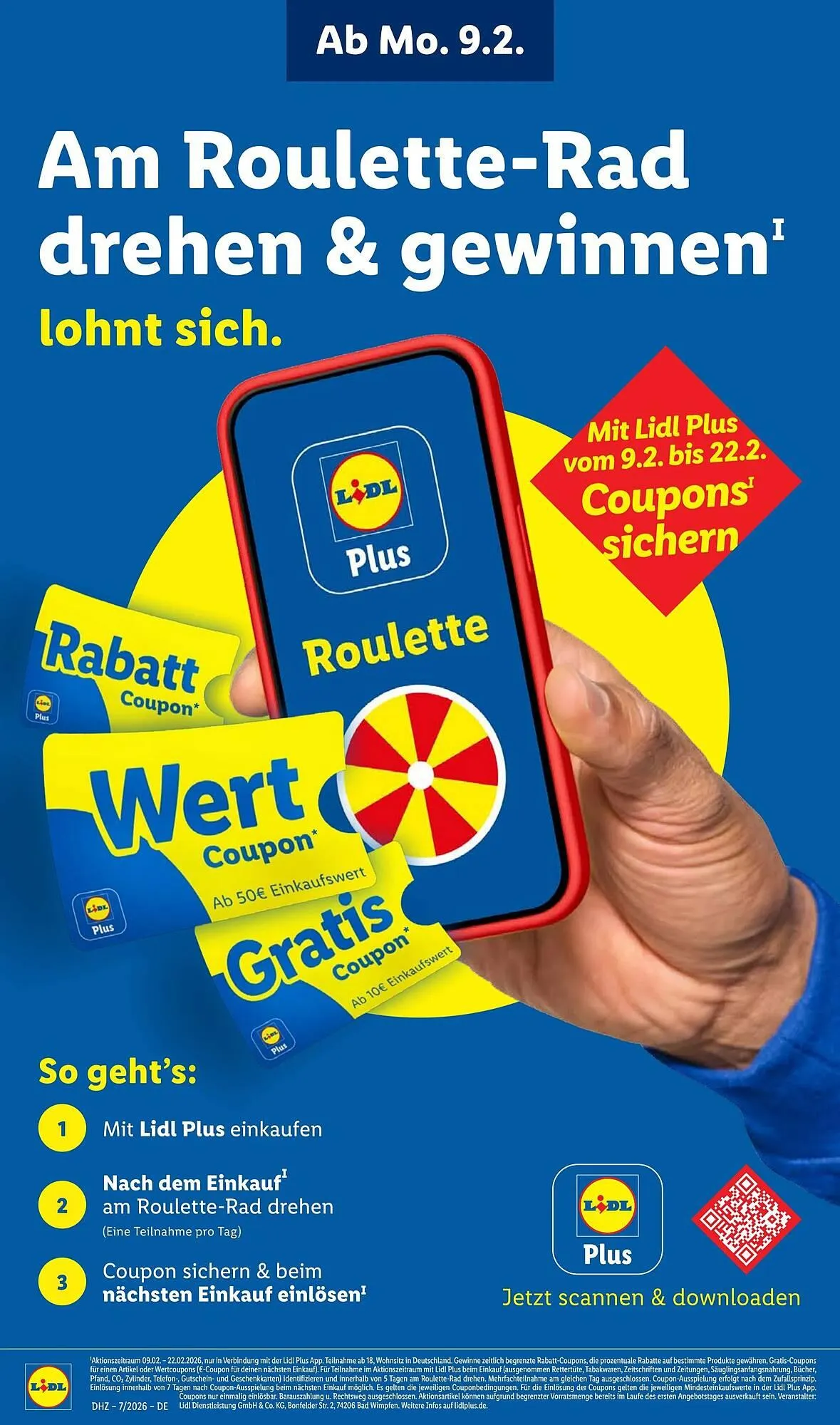 Lidl Prospekt von 9. Februar bis 15. Februar 2026 - Prospekt seite 70