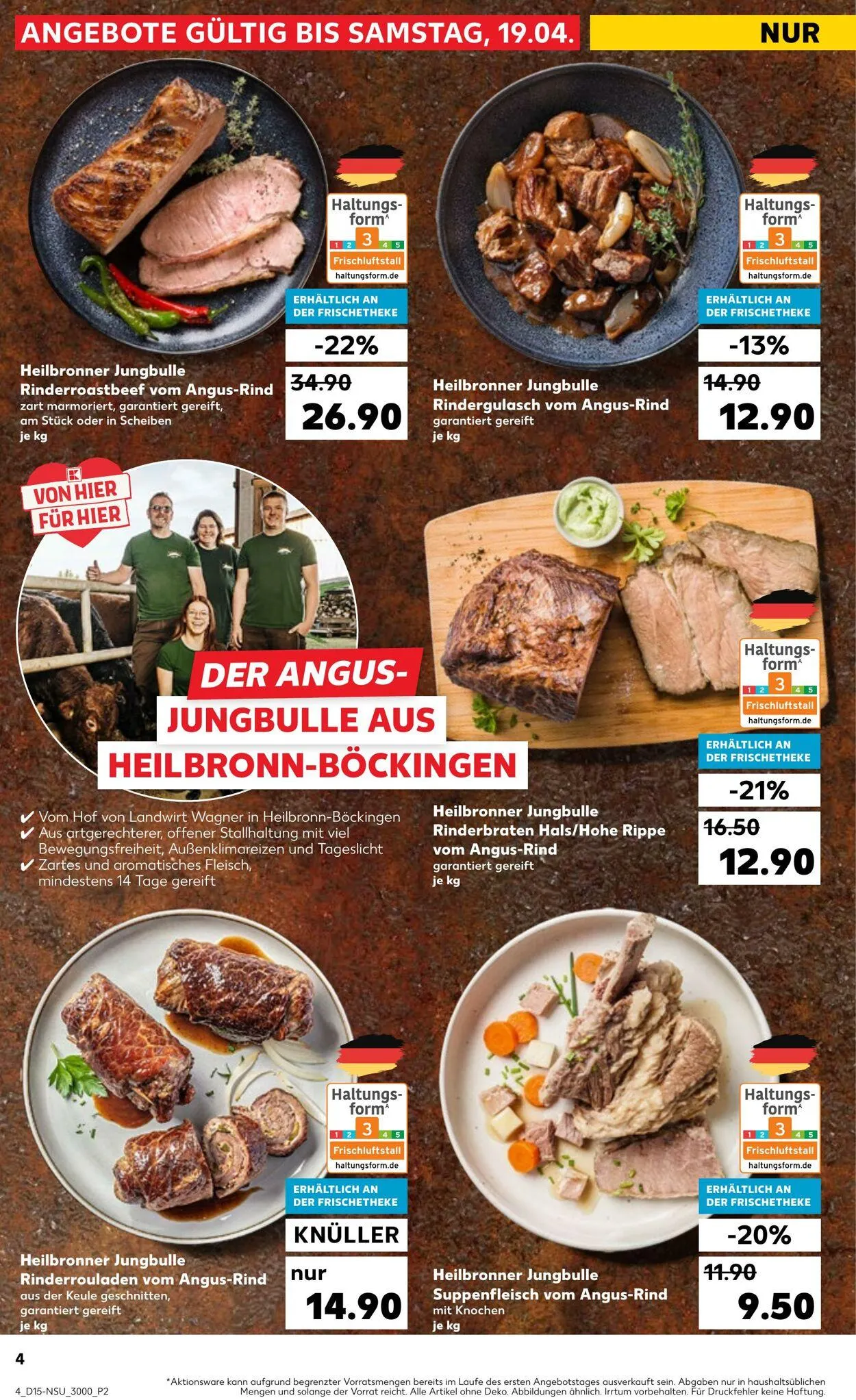Kaufland - Hamburg von 10. April bis 16. April 2025 - Prospekt seite 4