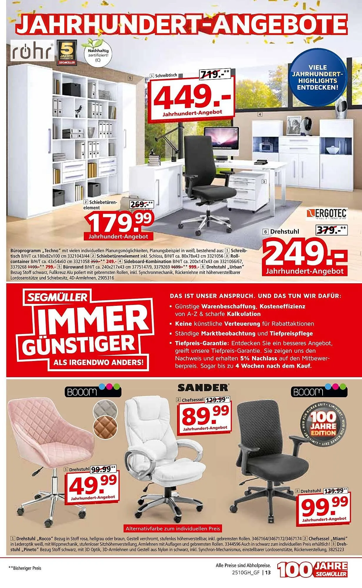 Segmüller Prospekt von 11. Oktober bis 1. November 2025 - Prospekt seite 25