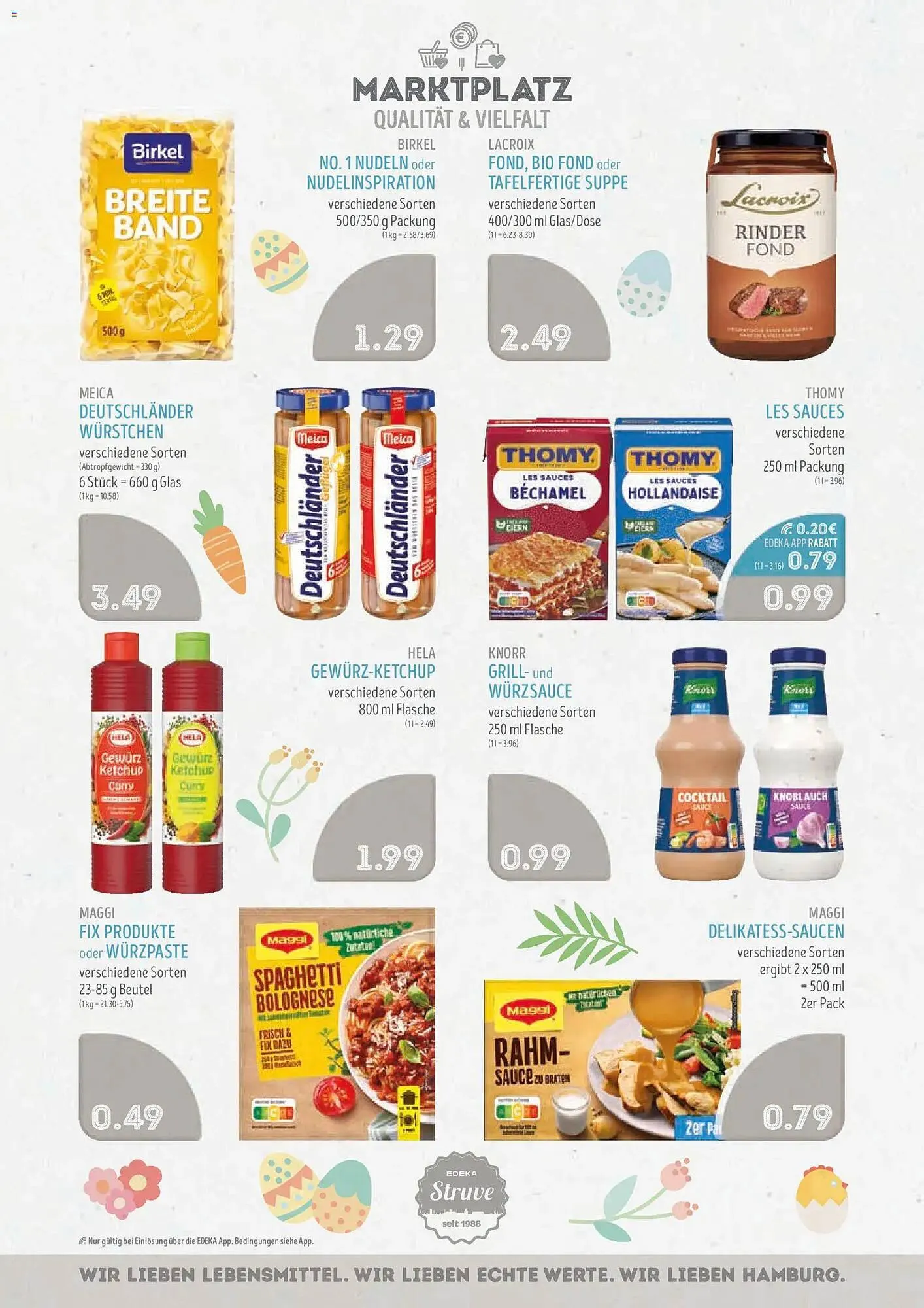 Edeka Struve Prospekt von 30. März bis 4. April 2026 - Prospekt seite 12
