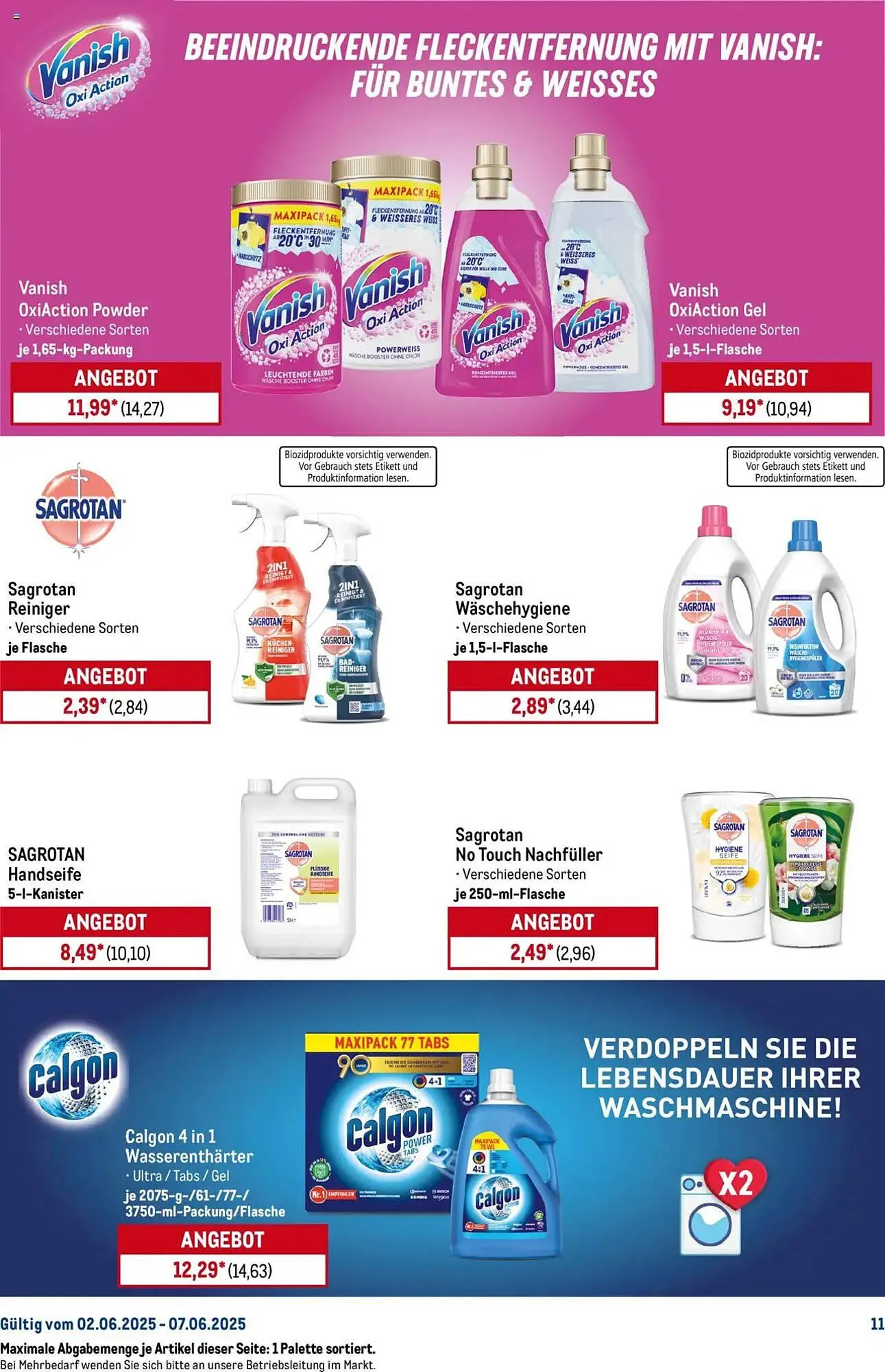 METRO Prospekt von 2. Juni bis 7. Juni 2025 - Prospekt seite 11