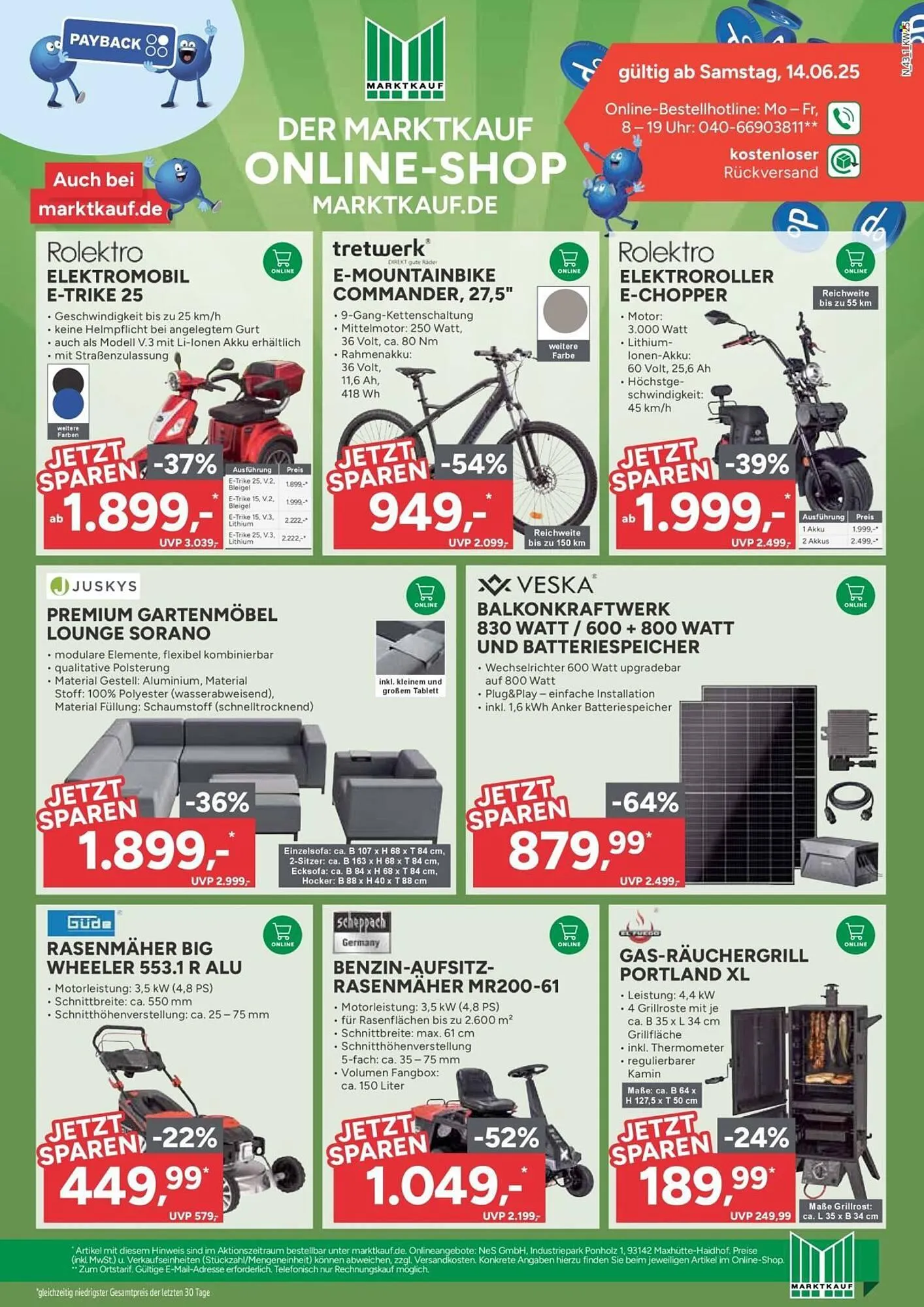 Marktkauf Prospekt von 16. Juni bis 21. Juni 2025 - Prospekt seite 43