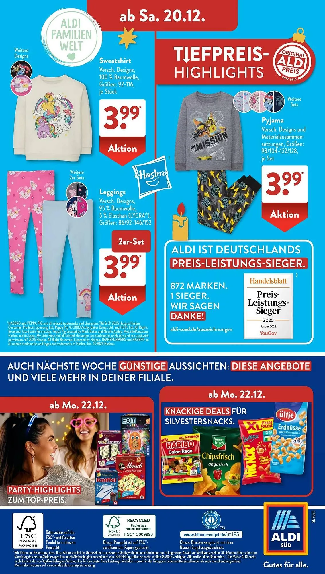 Aldi Süd Prospekt von 15. Dezember bis 21. Dezember 2025 - Prospekt seite 16