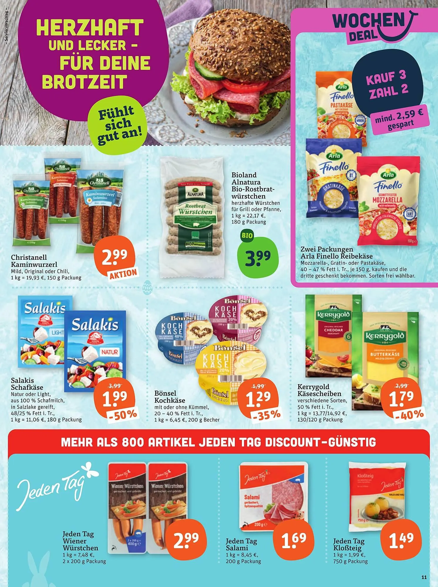 Tegut Prospekt von 27. März bis 28. März 2026 - Prospekt seite 13