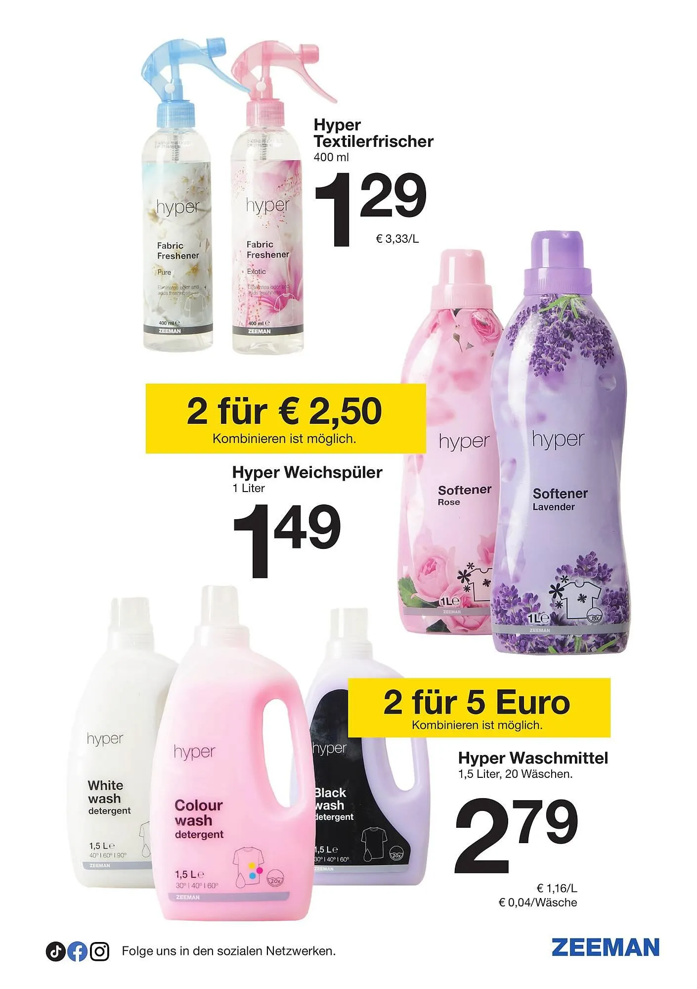 Zeeman Prospekt von 27. Dezember bis 9. Januar 2026 - Prospekt seite 3