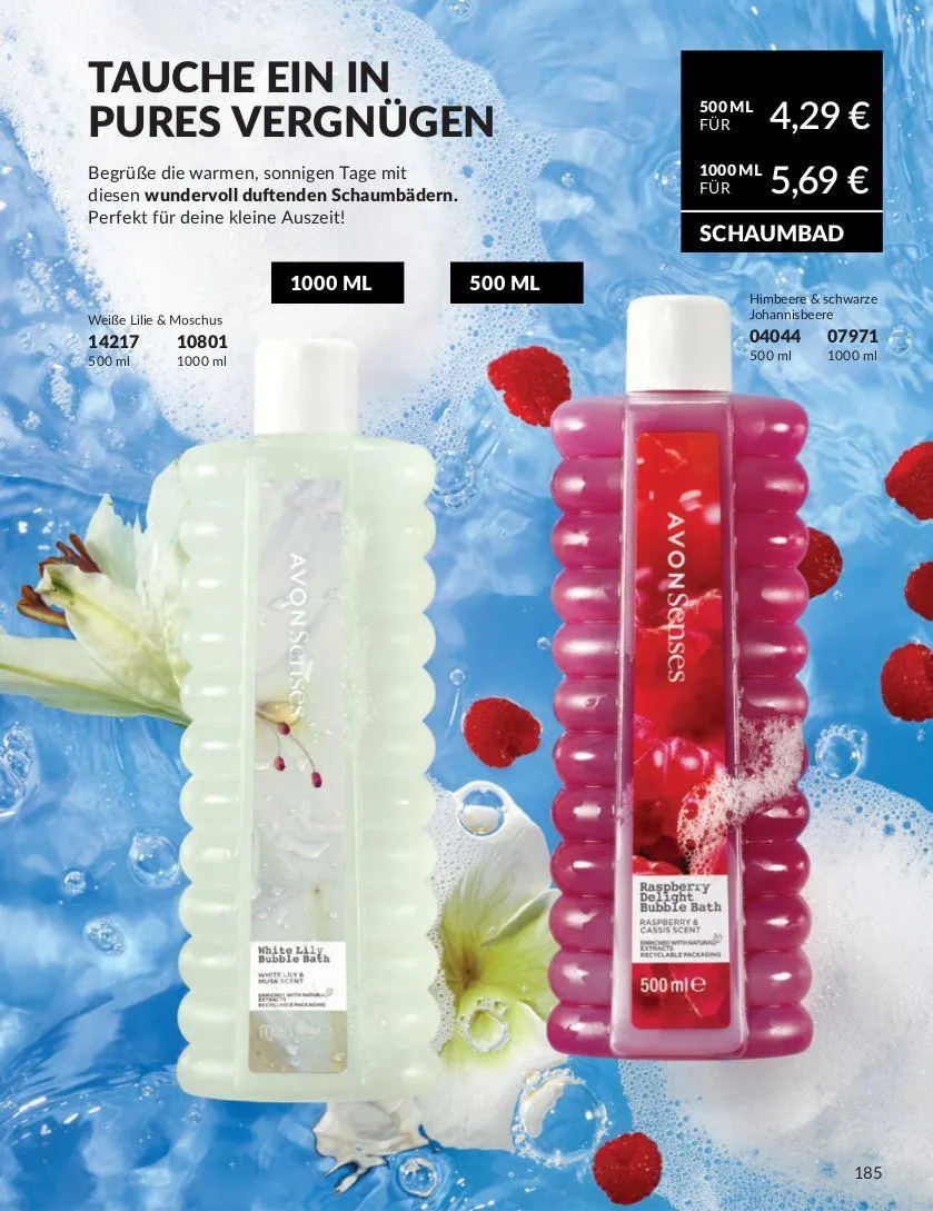 Avon Aktueller Prospekt von 7. Mai bis 21. Mai 2025 - Prospekt seite 185