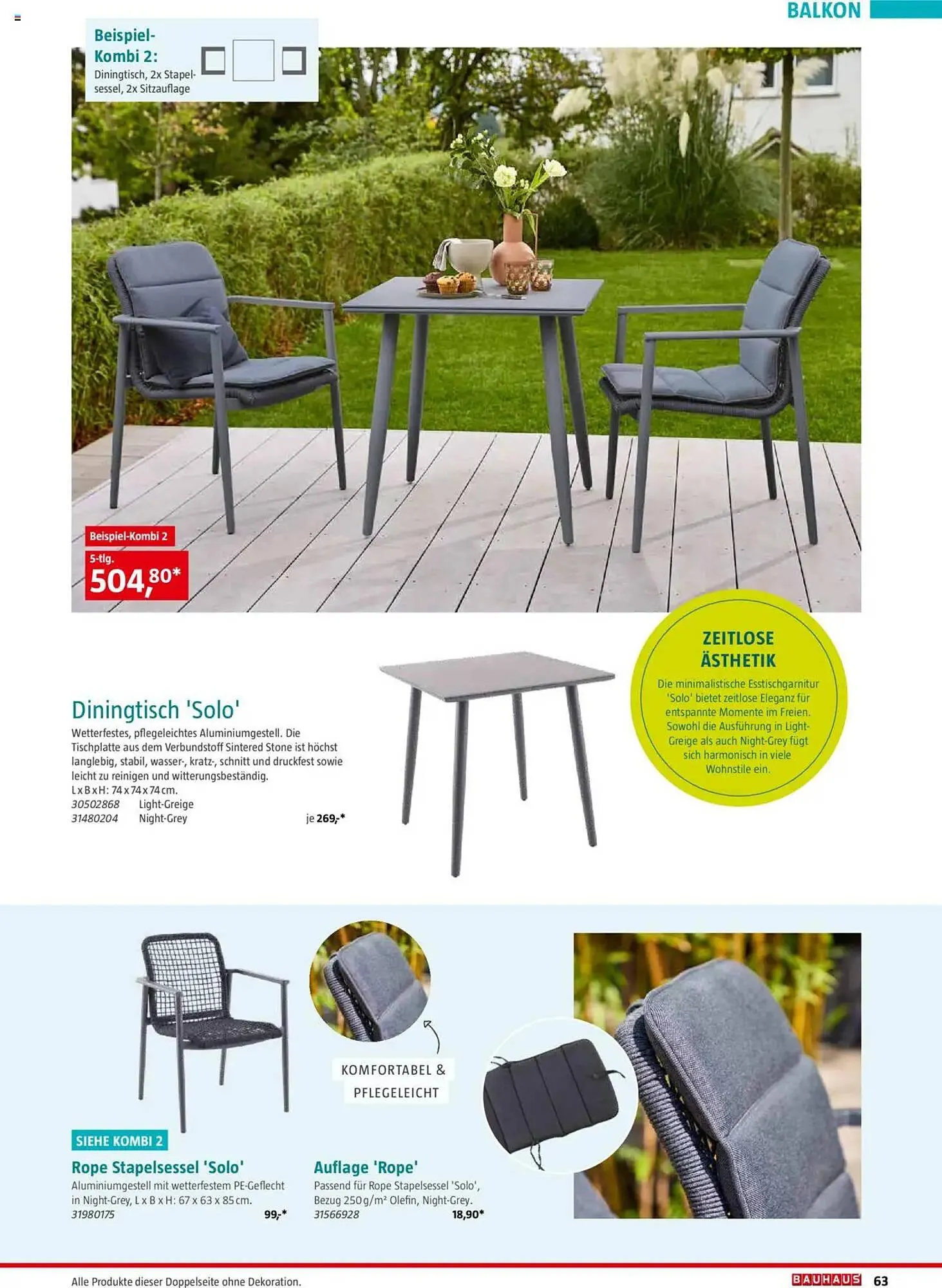 Bauhaus Prospekt von 10. Februar bis 30. Juni 2025 - Prospekt seite 63