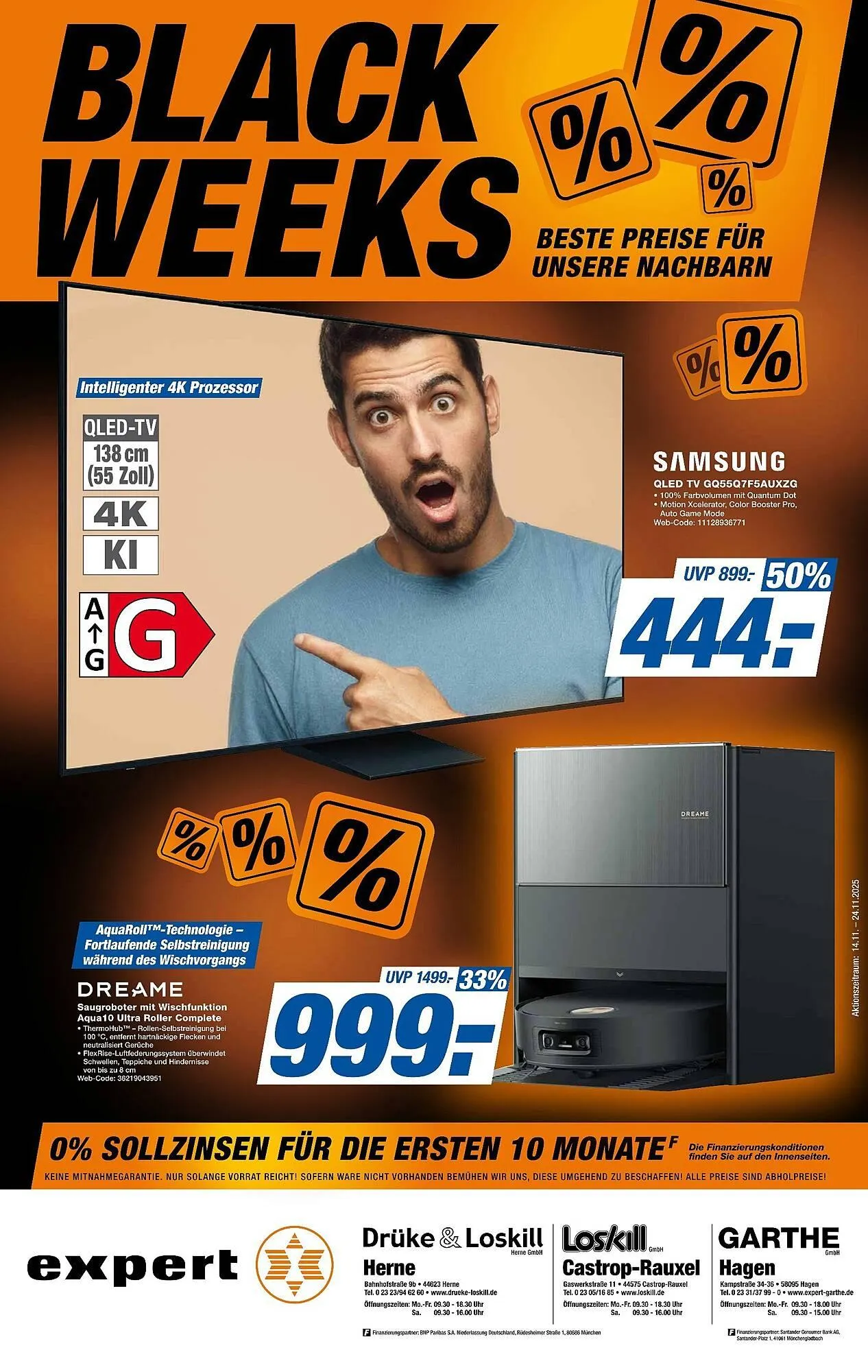 Expert Prospekt von 14. November bis 21. November 2025 - Prospekt seite 1