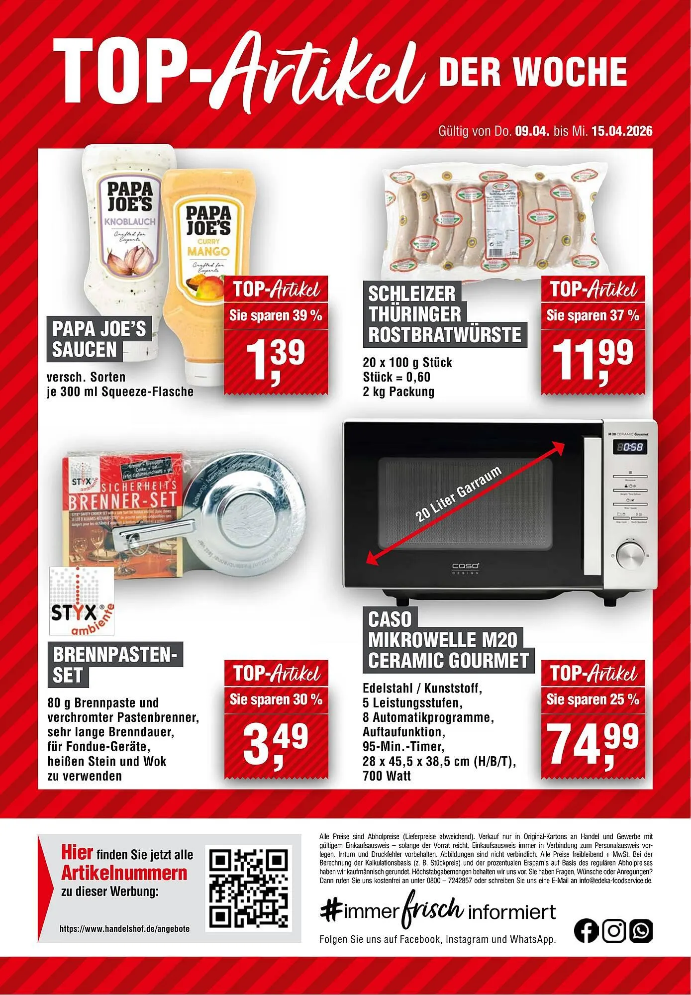 Handelshof Prospekt von 9. April bis 15. April 2026 - Prospekt seite 24