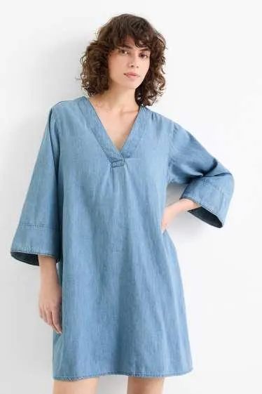 Denim tunic dress