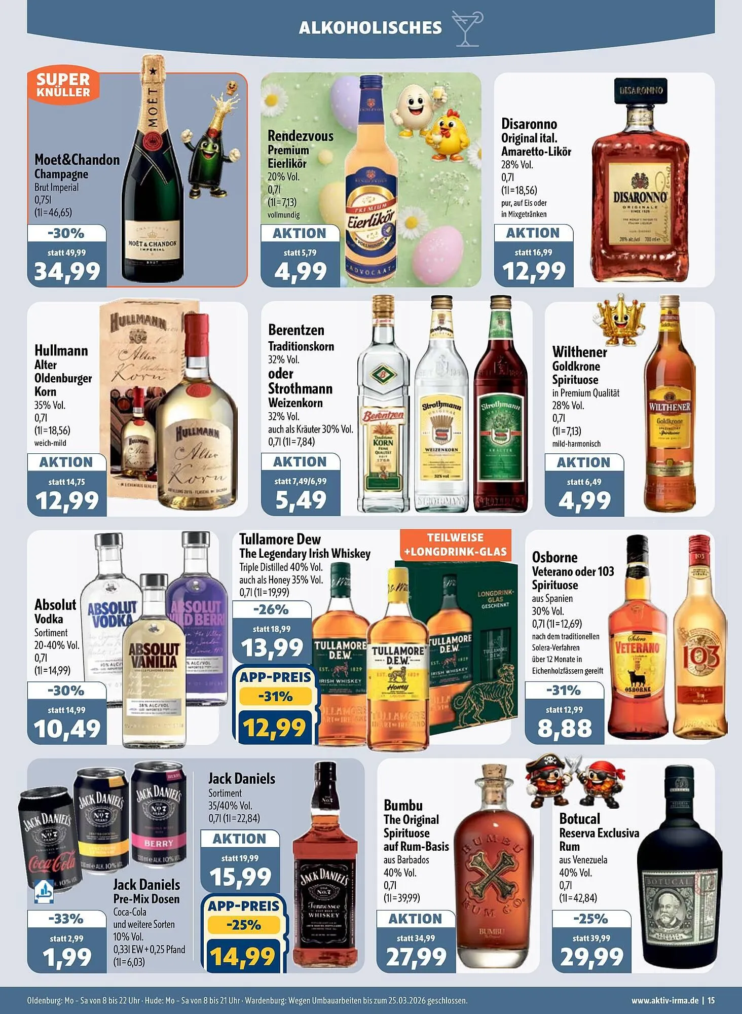 Aktiv Irma Prospekt von 23. März bis 28. März 2026 - Prospekt seite 15