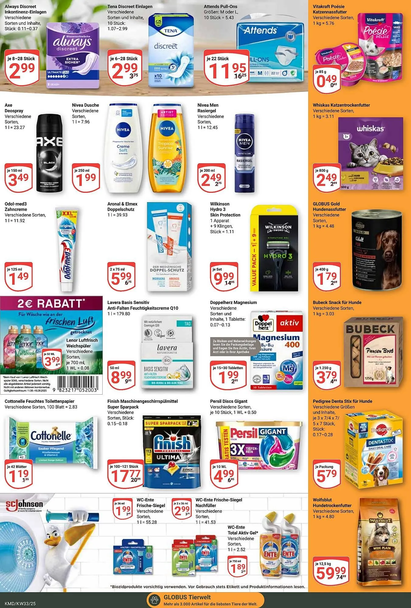 Globus Prospekt von 11. August bis 16. August 2025 - Prospekt seite 19