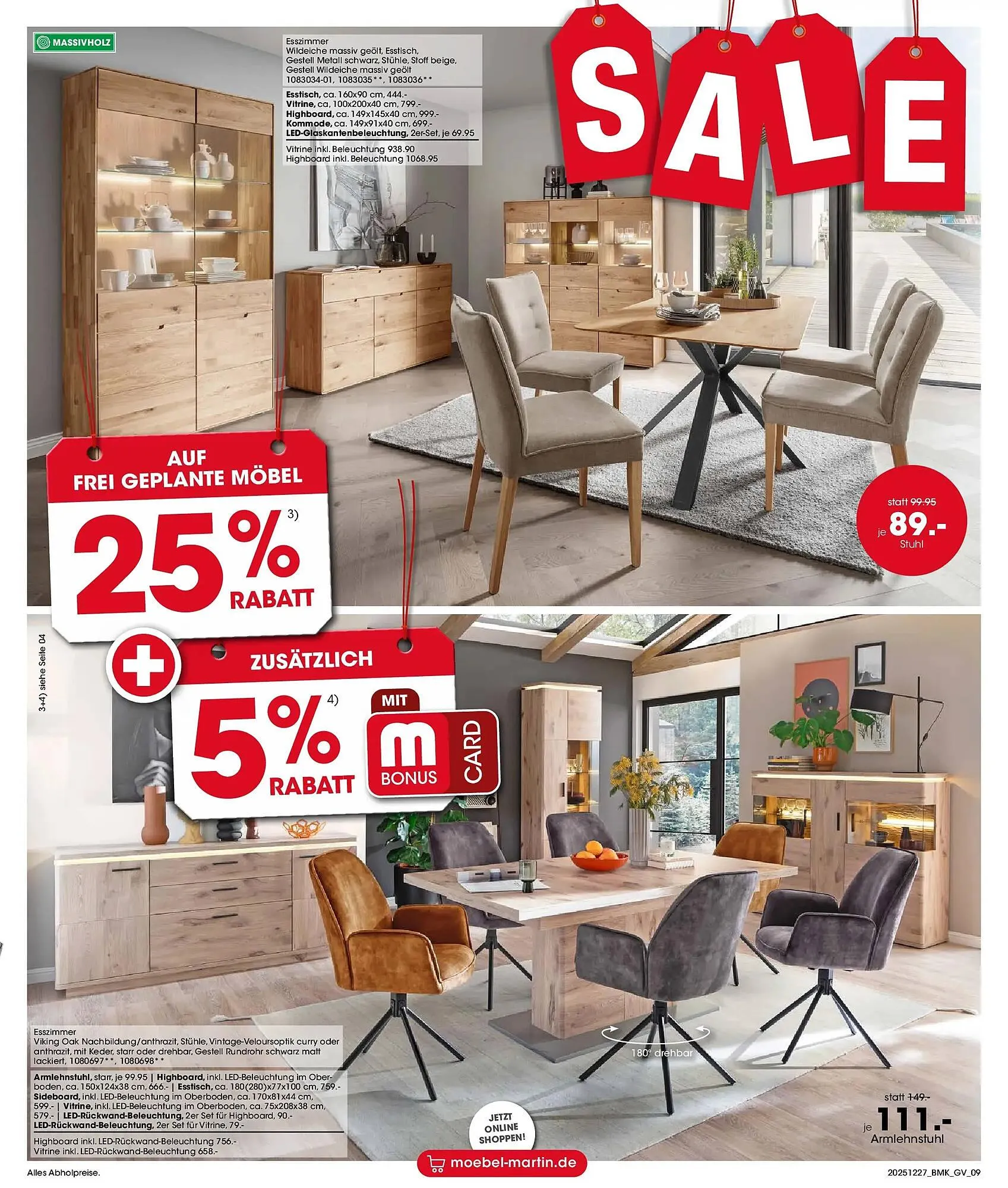 Möbel Martin Prospekt von 26. Dezember bis 4. Januar 2026 - Prospekt seite 9