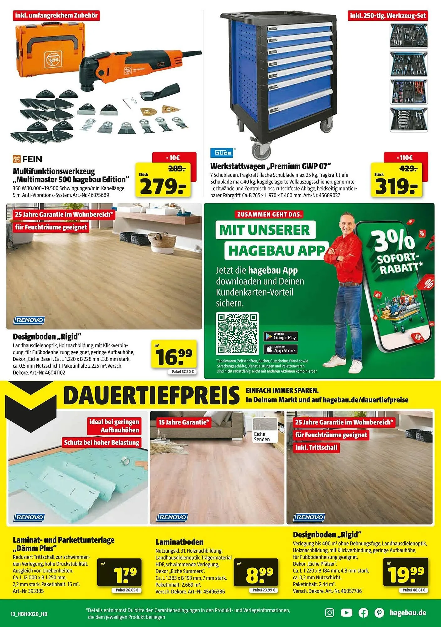 Hagebau Prospekt von 10. Mai bis 17. Mai 2025 - Prospekt seite 13